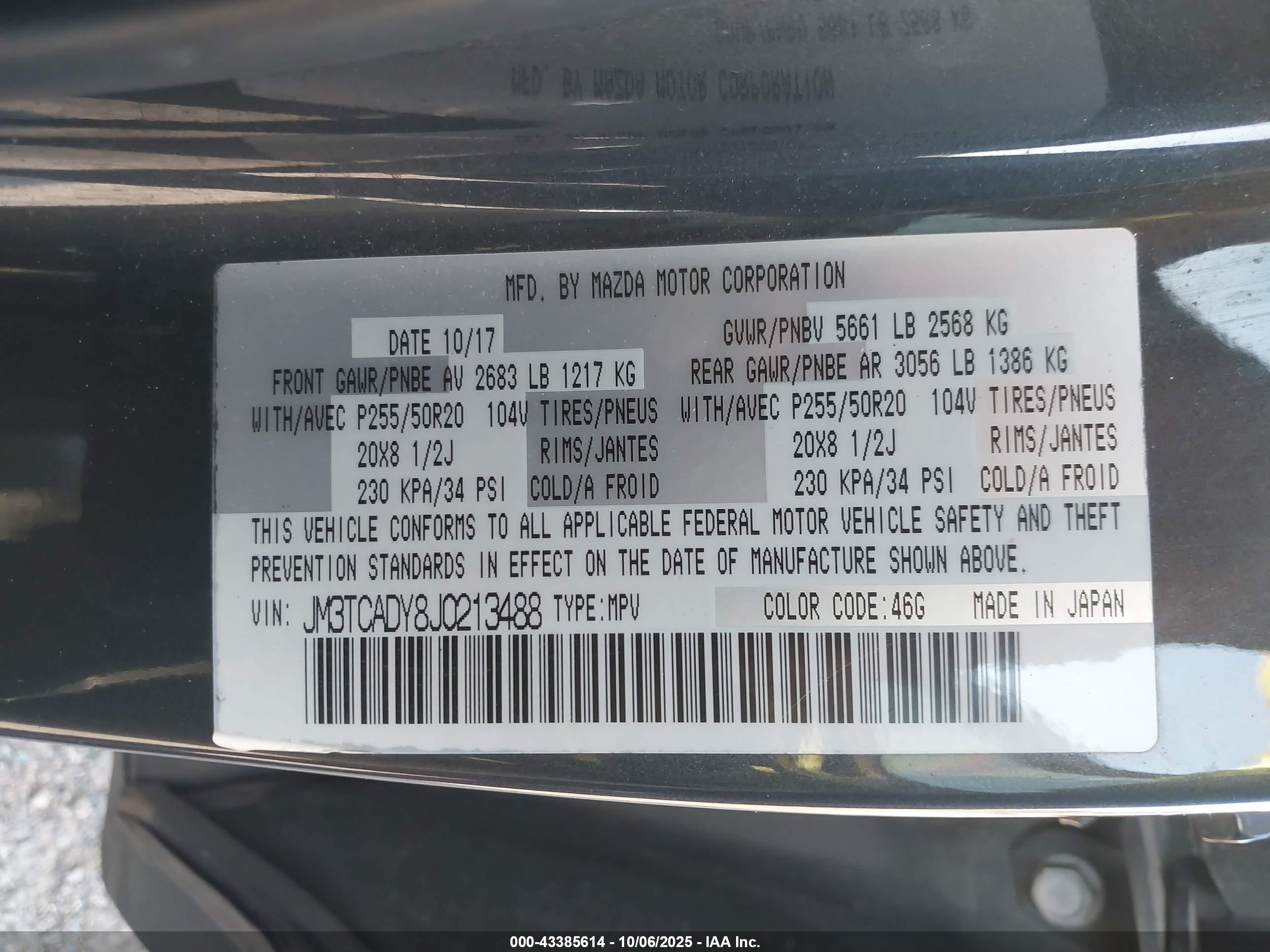 MAZDA CX-9 image 9