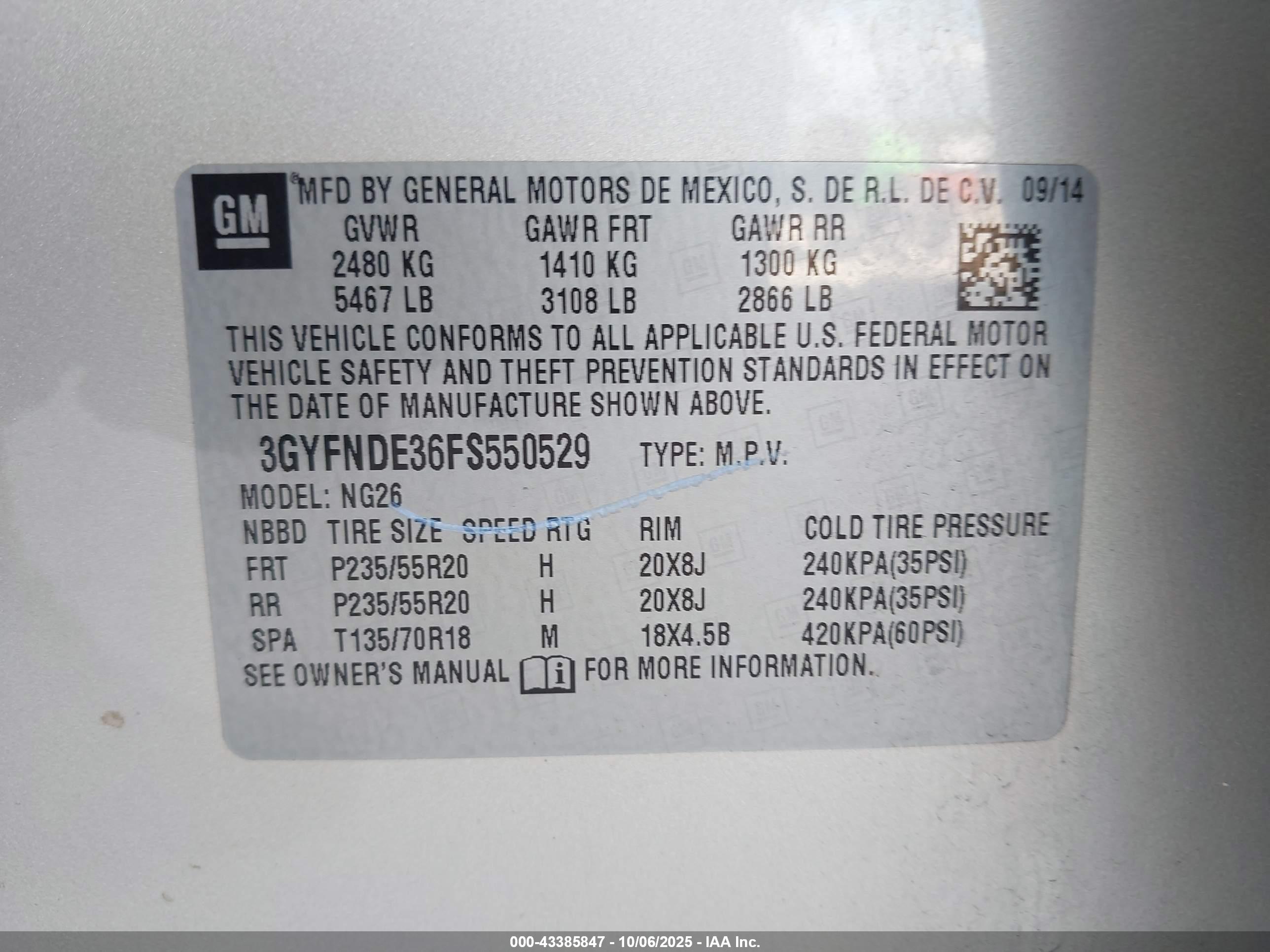 CADILLAC SRX image 9