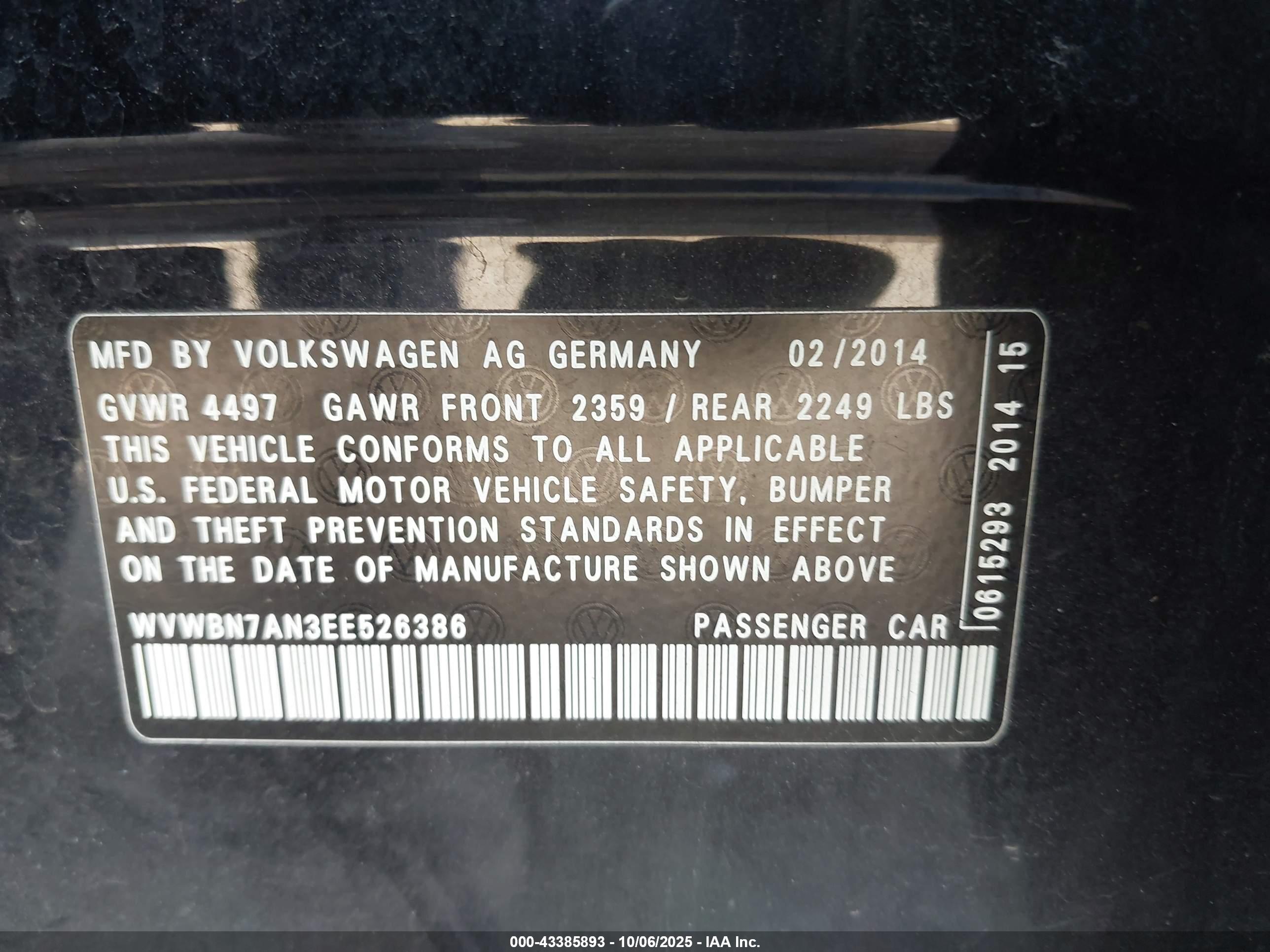 VOLKSWAGEN CC image 9
