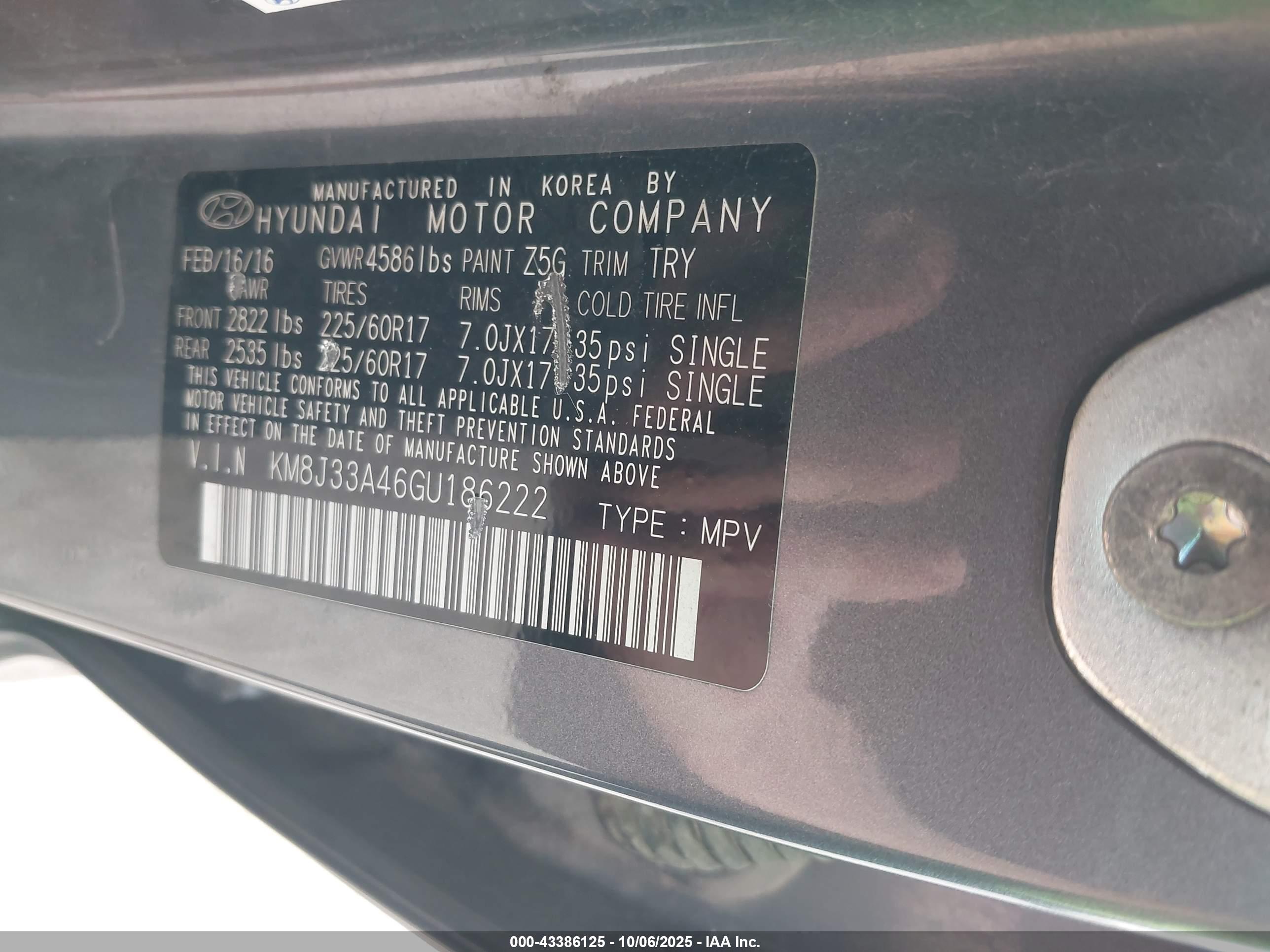 HYUNDAI TUCSON image 9