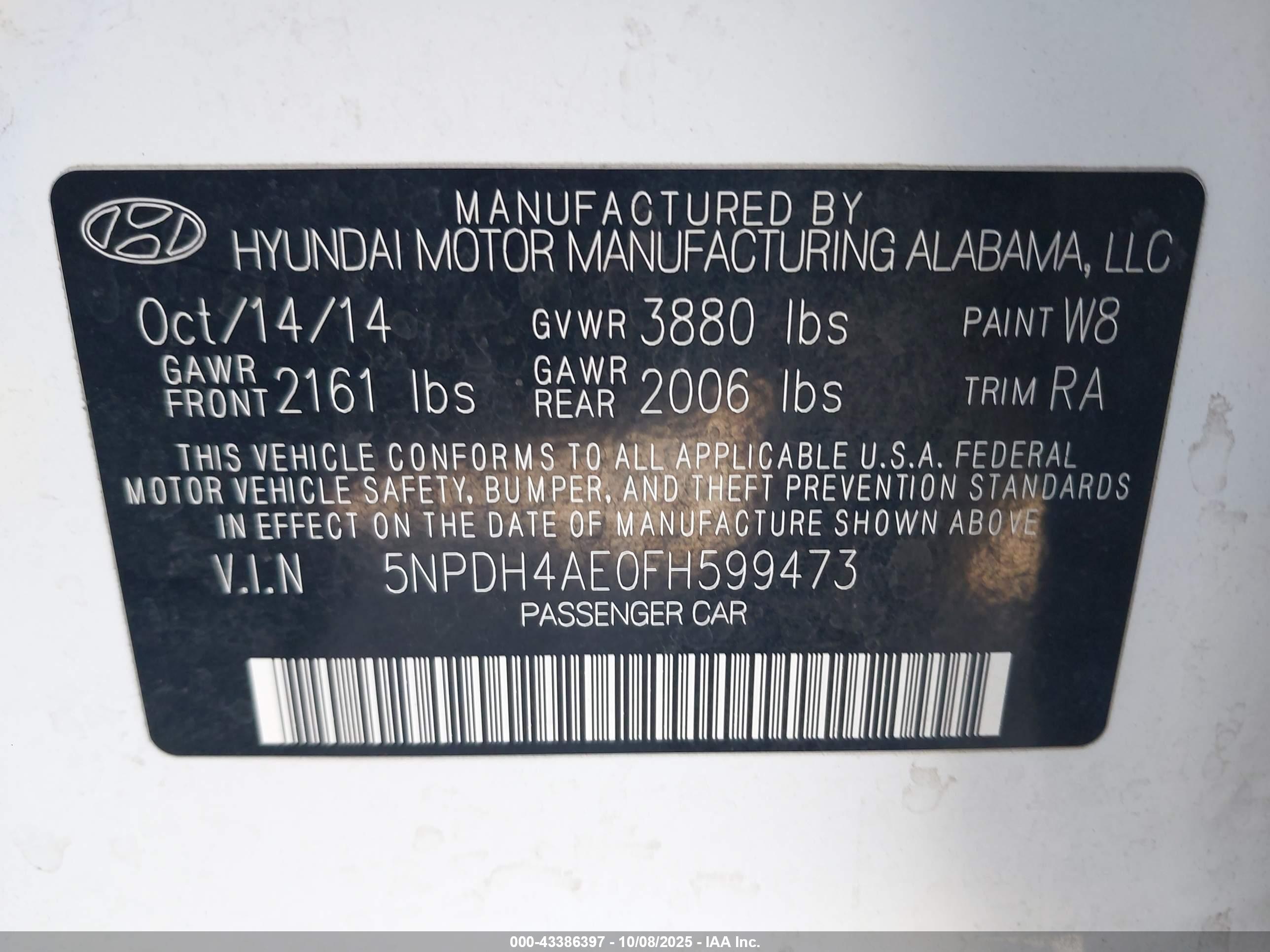 HYUNDAI ELANTRA image 9