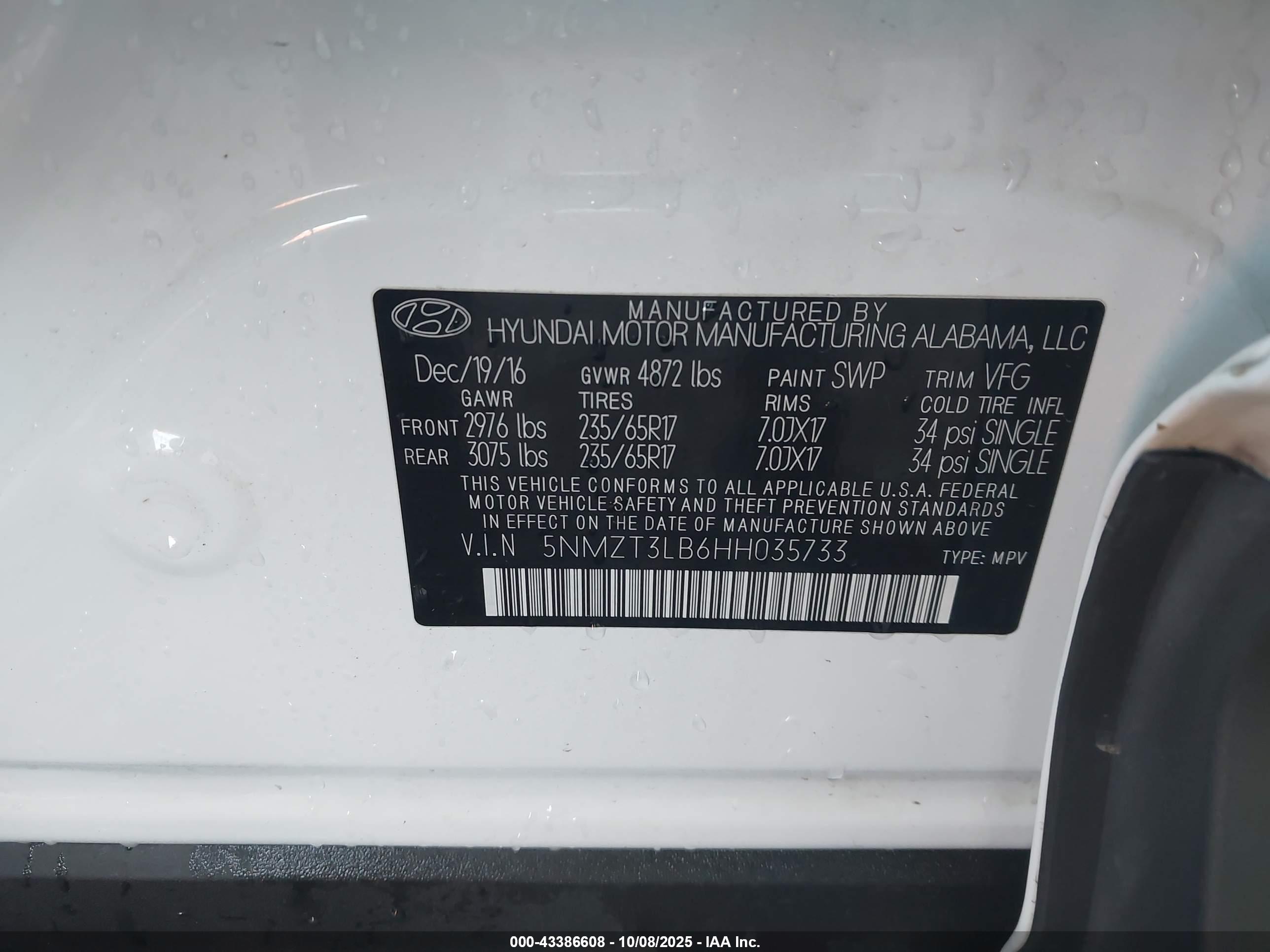 HYUNDAI SANTA image 9