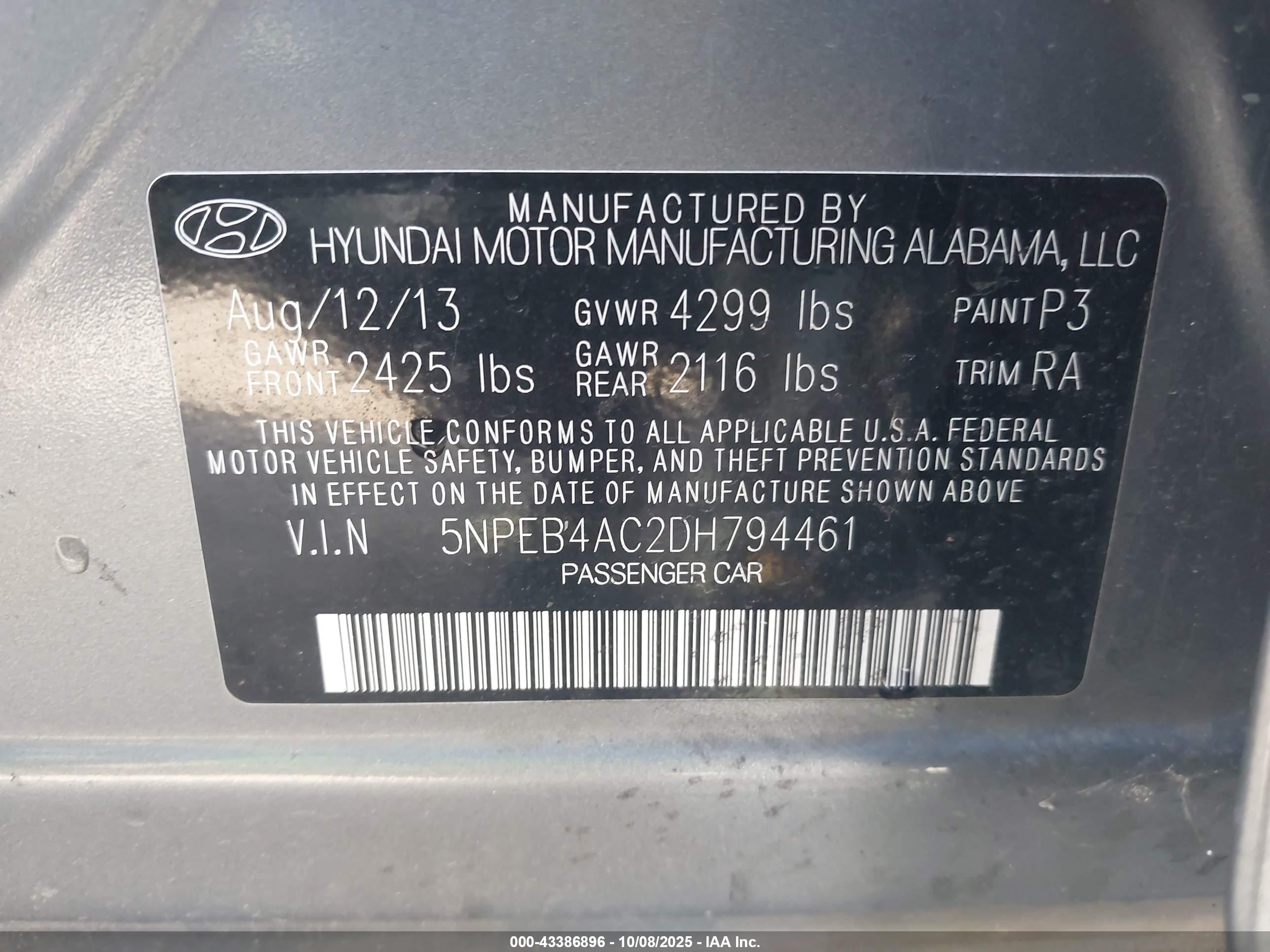 HYUNDAI SONATA image 9