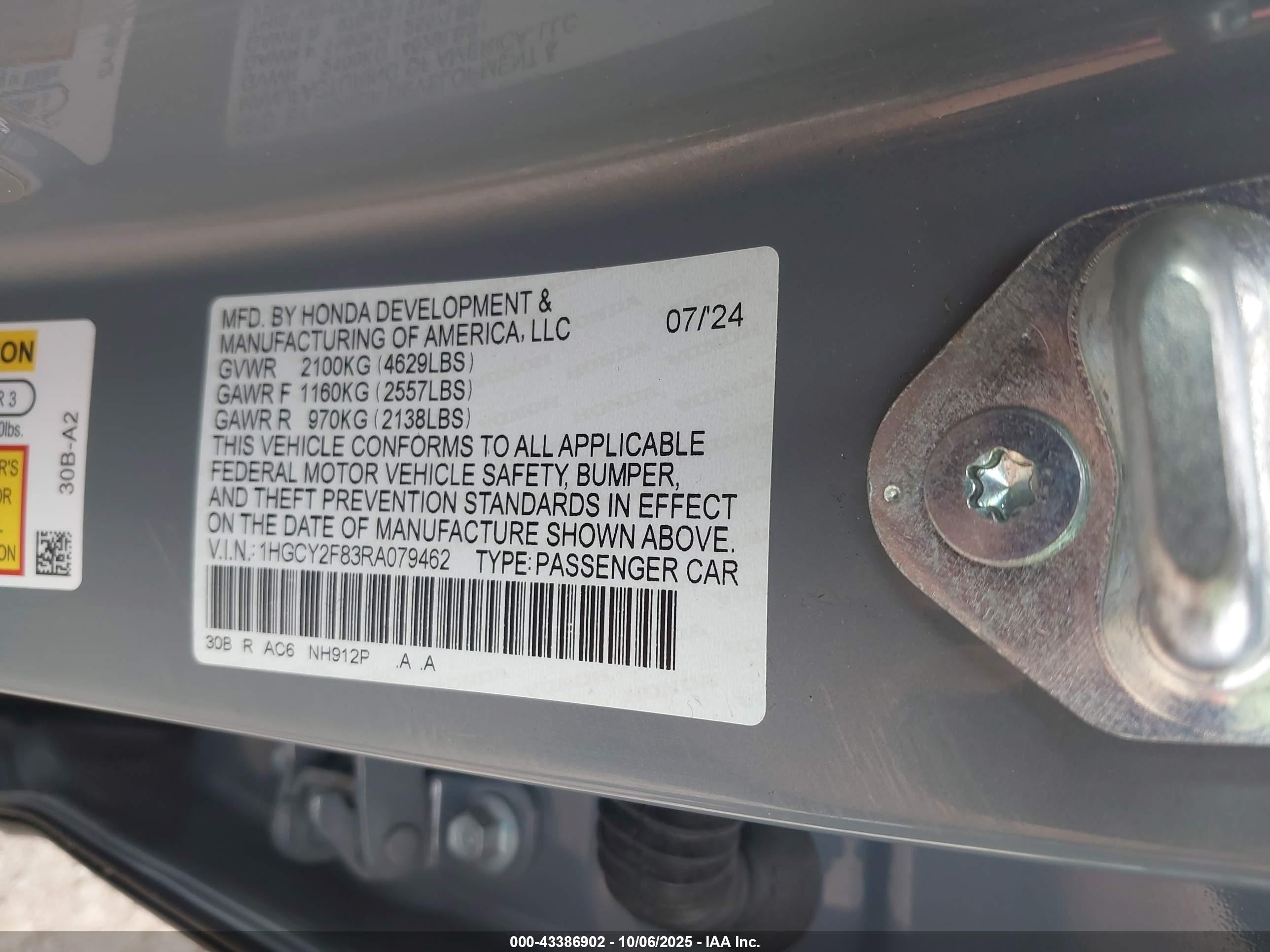 HONDA ACCORD image 9