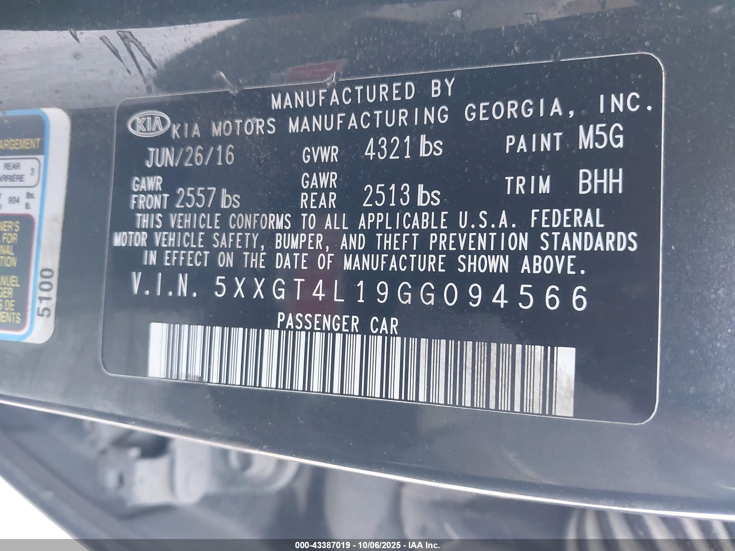 KIA OPTIMA image 9