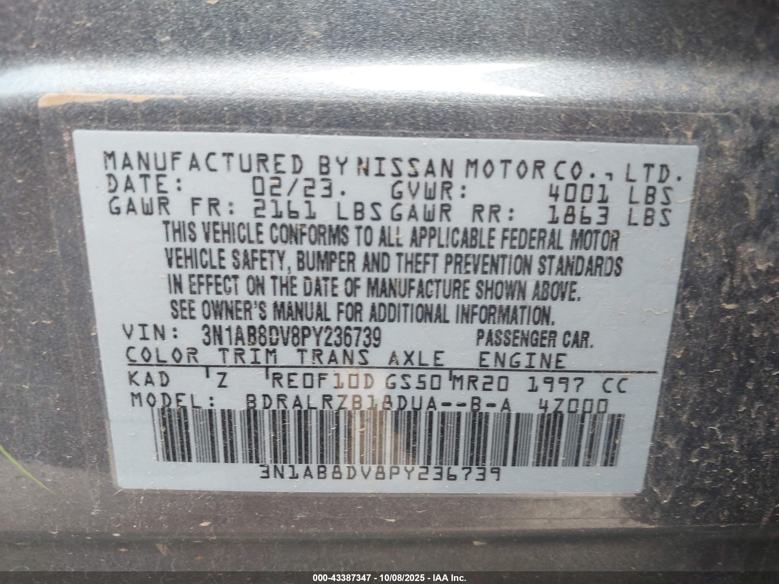 NISSAN SENTRA image 9