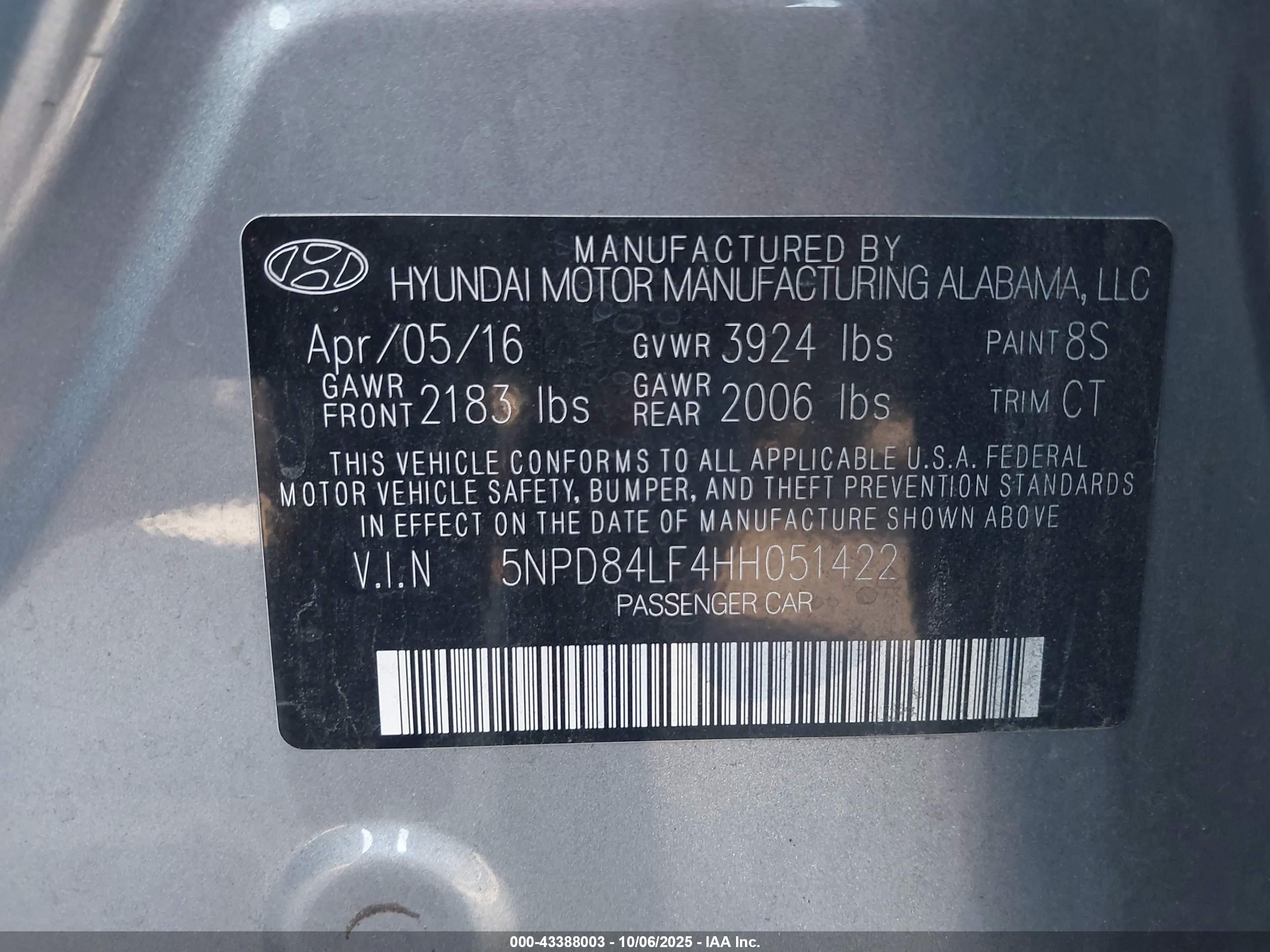 HYUNDAI ELANTRA image 9