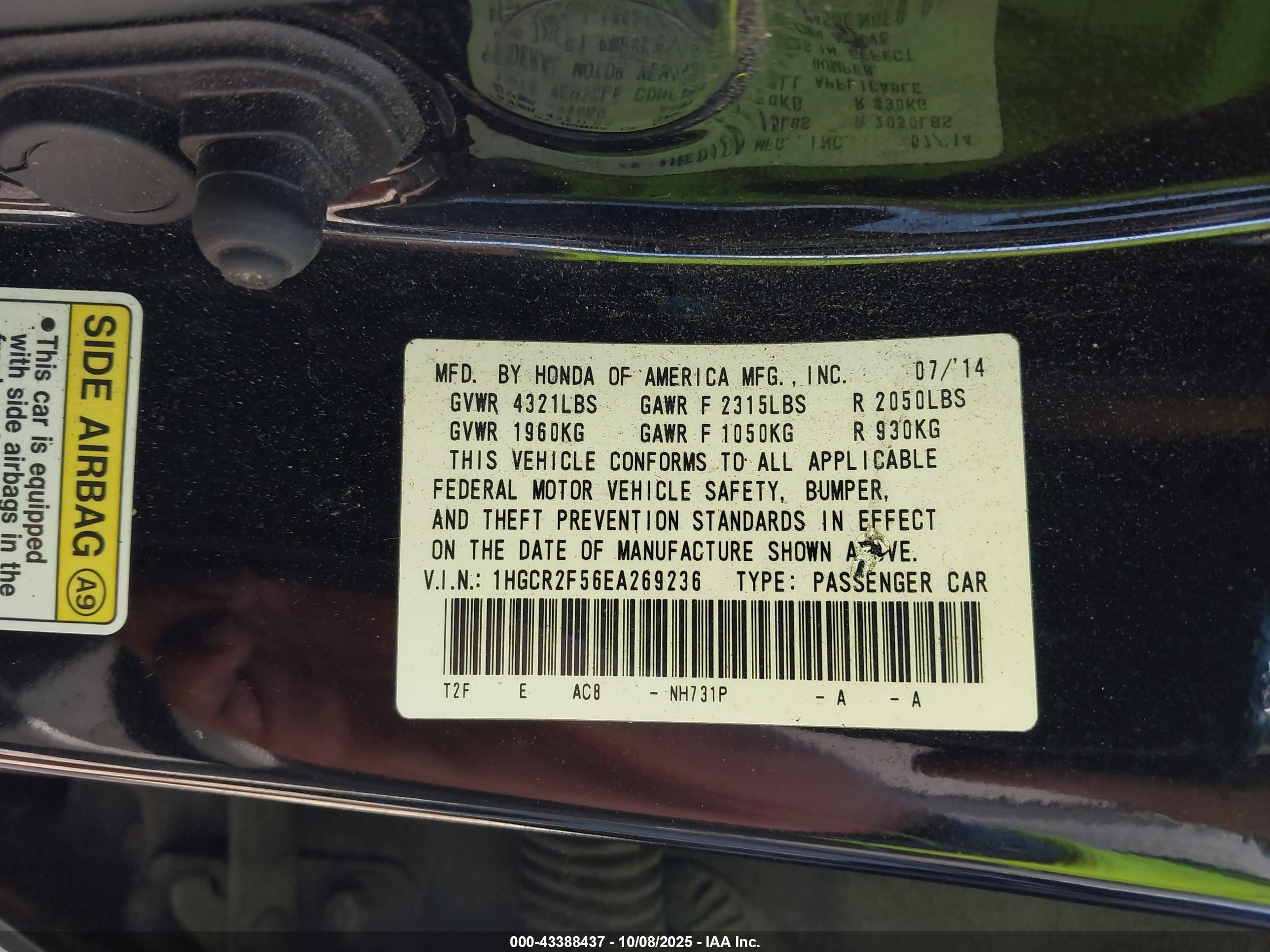 HONDA ACCORD image 9