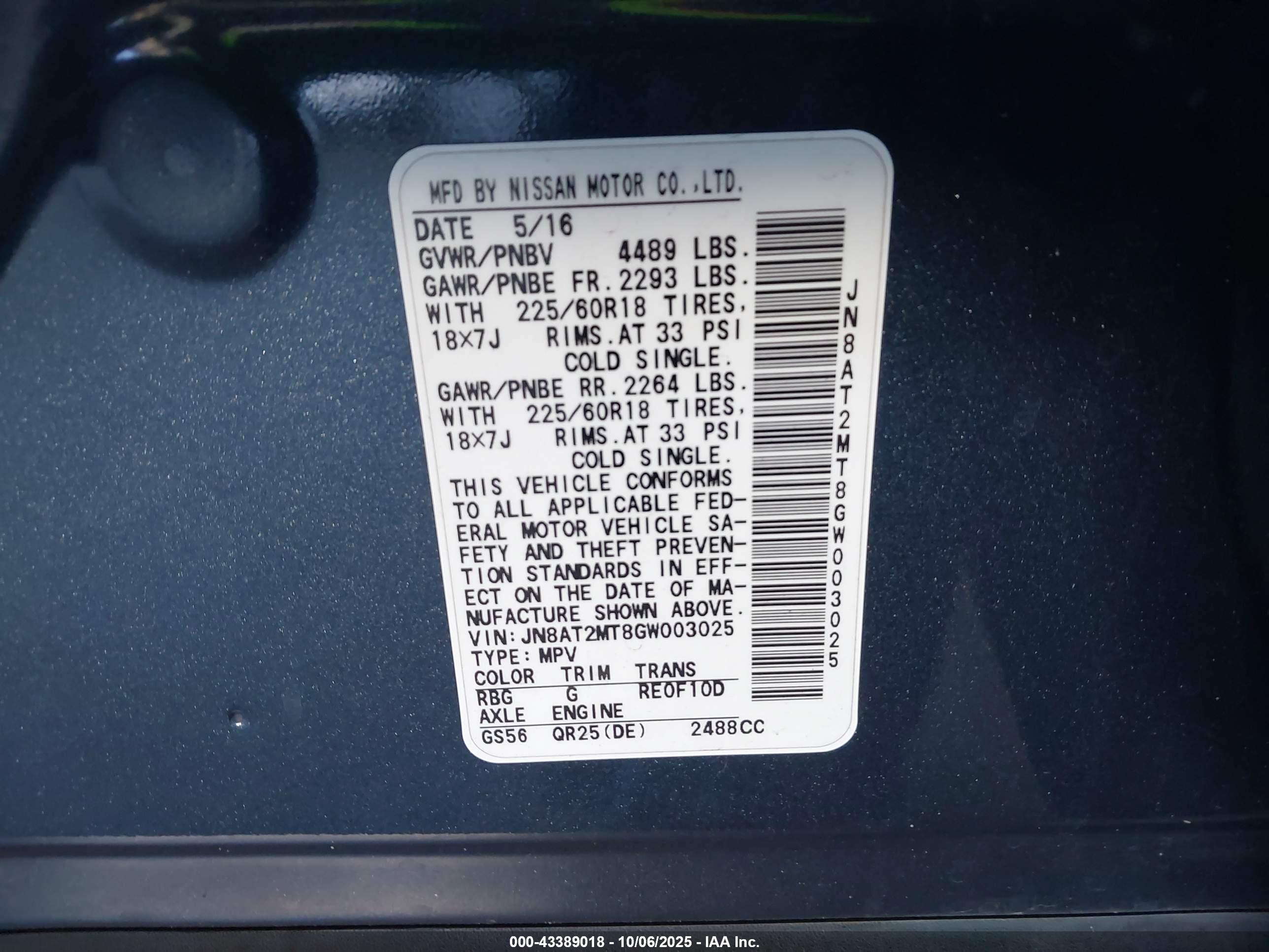 NISSAN ROGUE image 9