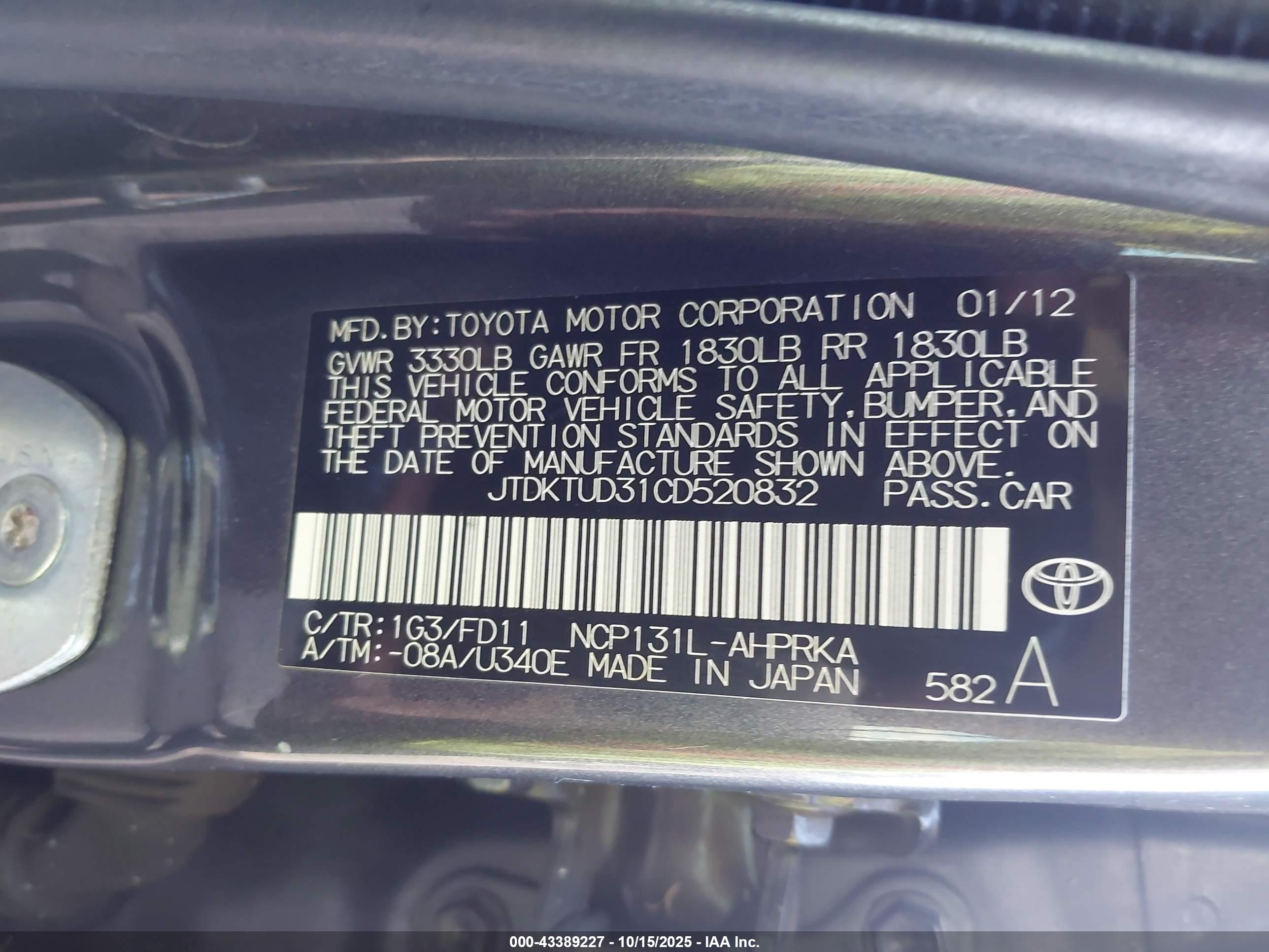 TOYOTA YARIS image 9