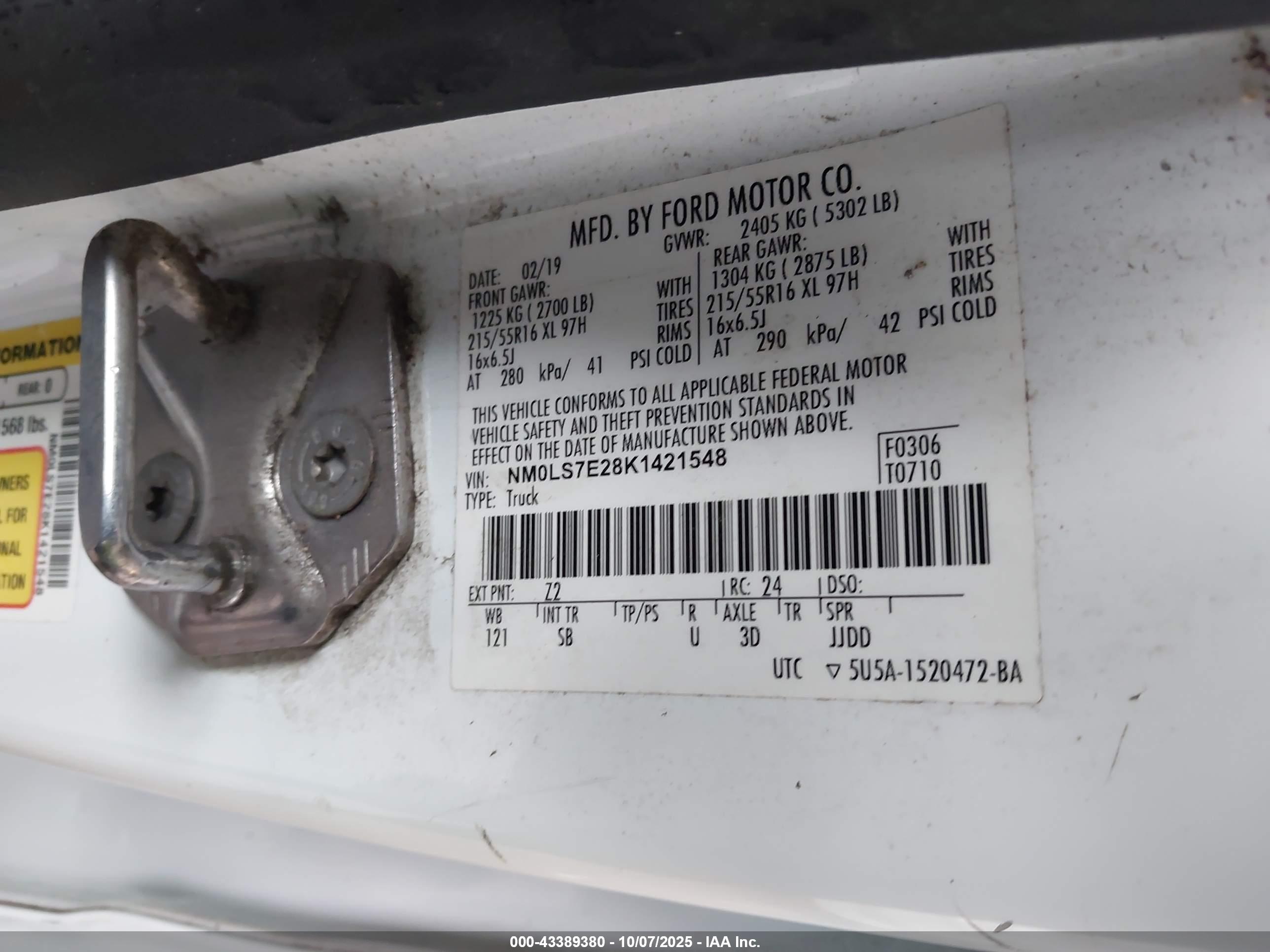FORD TRANSIT image 9