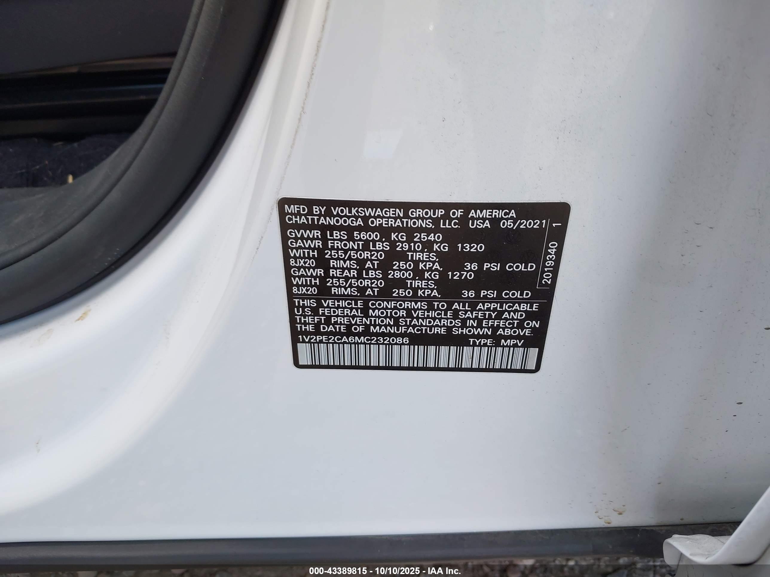 VOLKSWAGEN ATLAS image 9