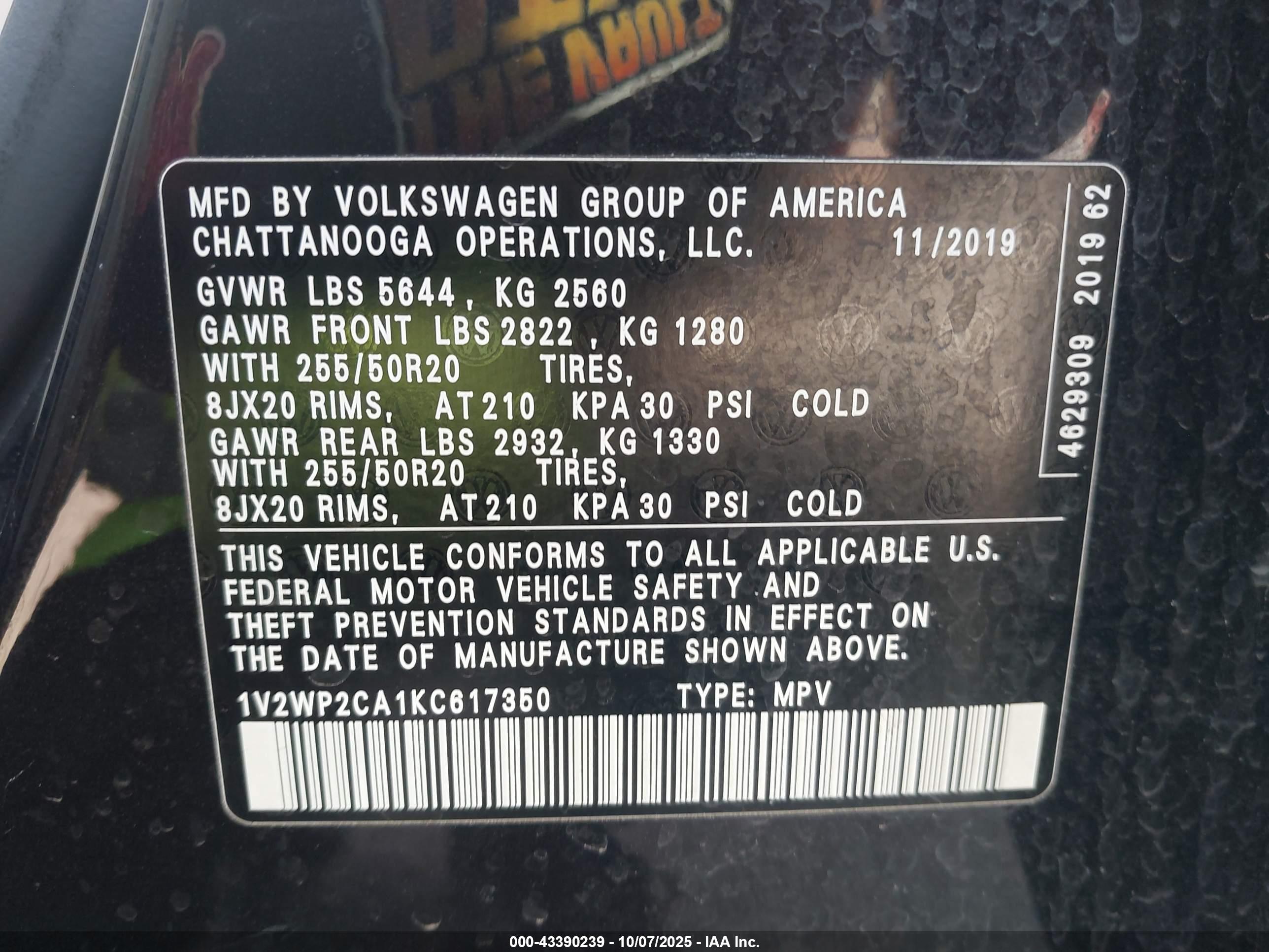 VOLKSWAGEN ATLAS image 9
