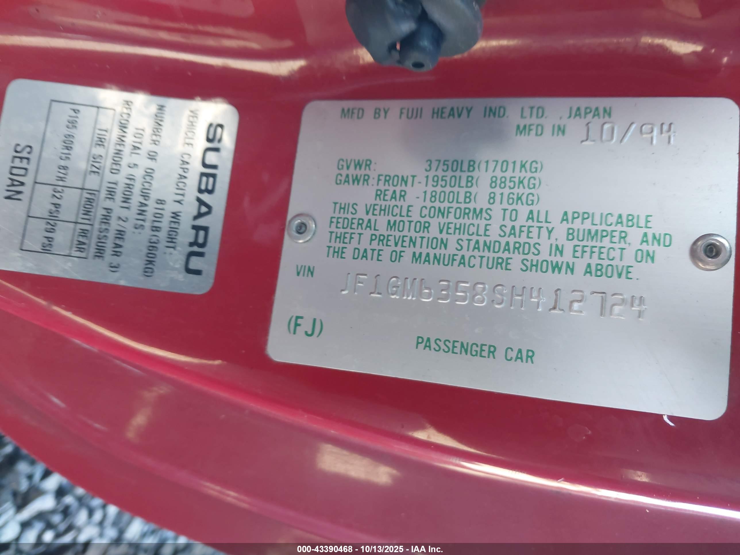 SUBARU IMPREZA image 9