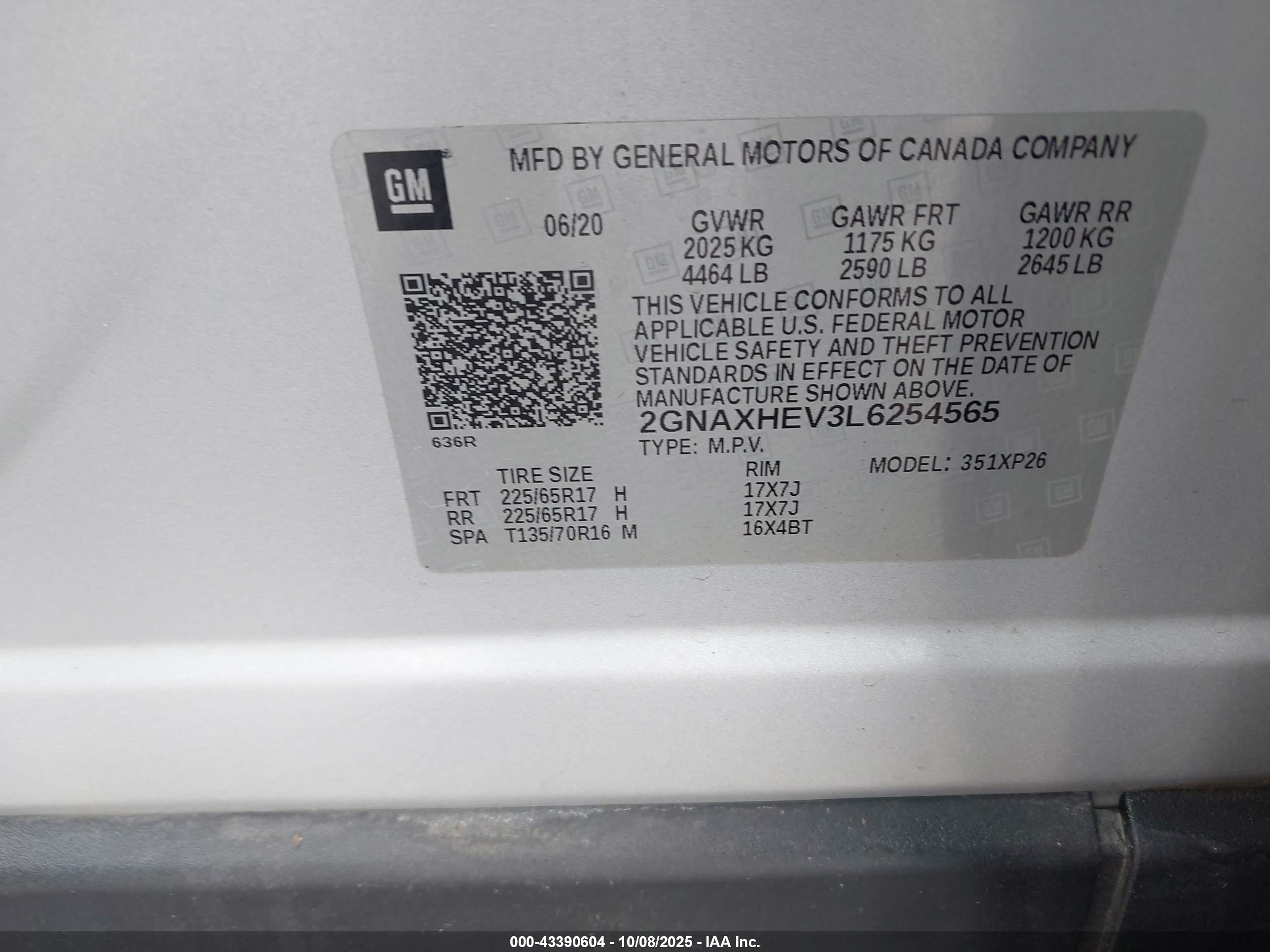 CHEVROLET EQUINOX image 9