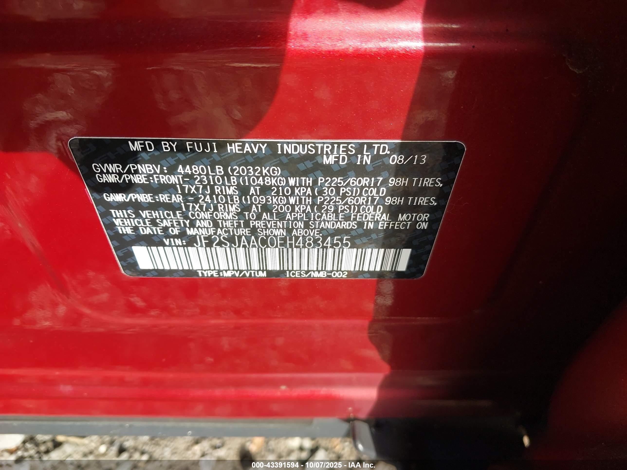 SUBARU FORESTER image 9