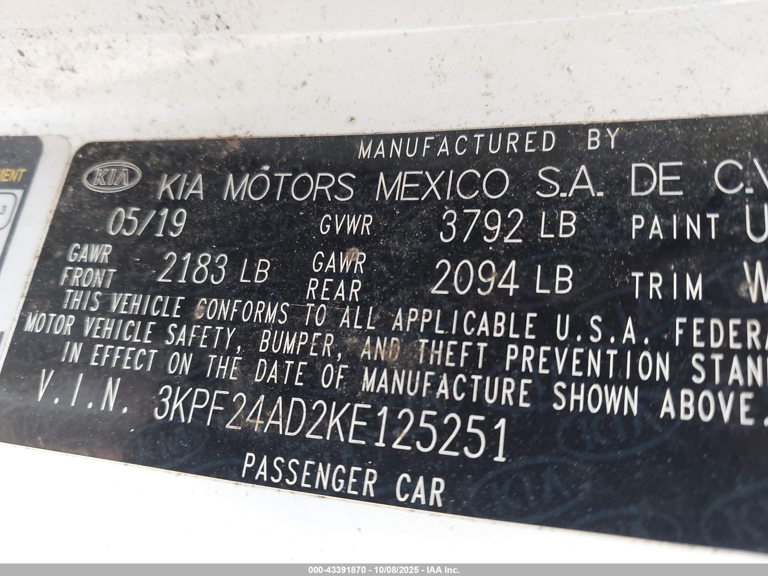 KIA FORTE image 9