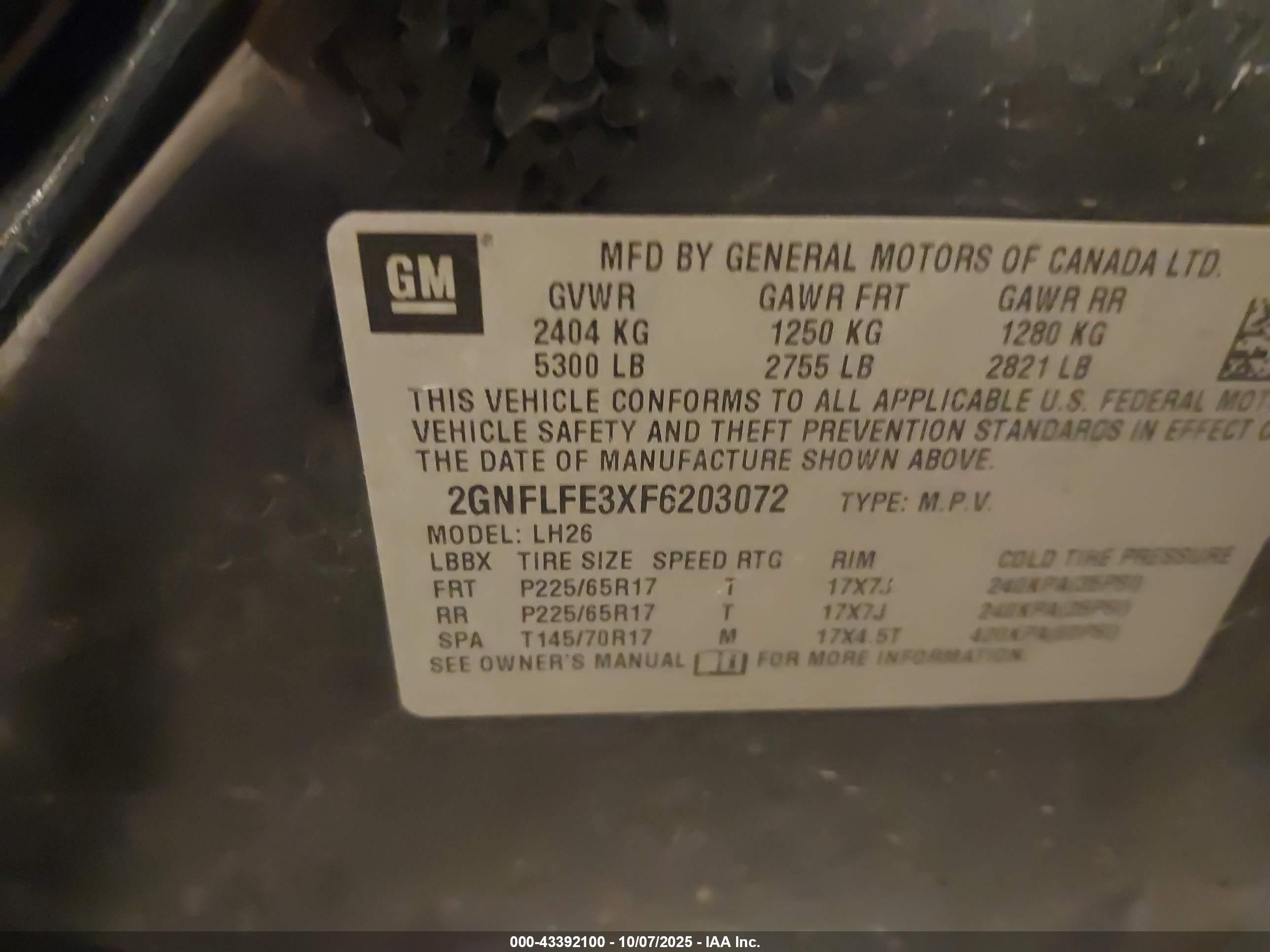 CHEVROLET EQUINOX image 9
