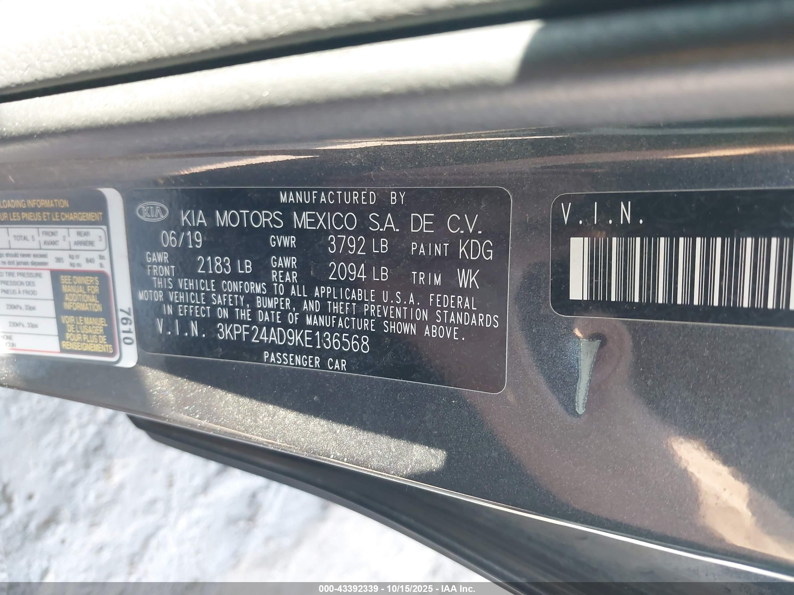 KIA FORTE image 9