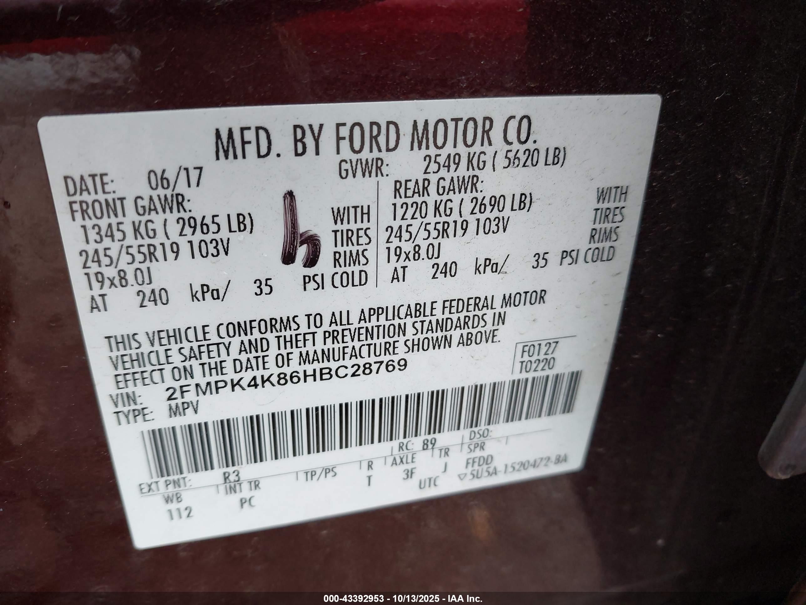 FORD EDGE image 9