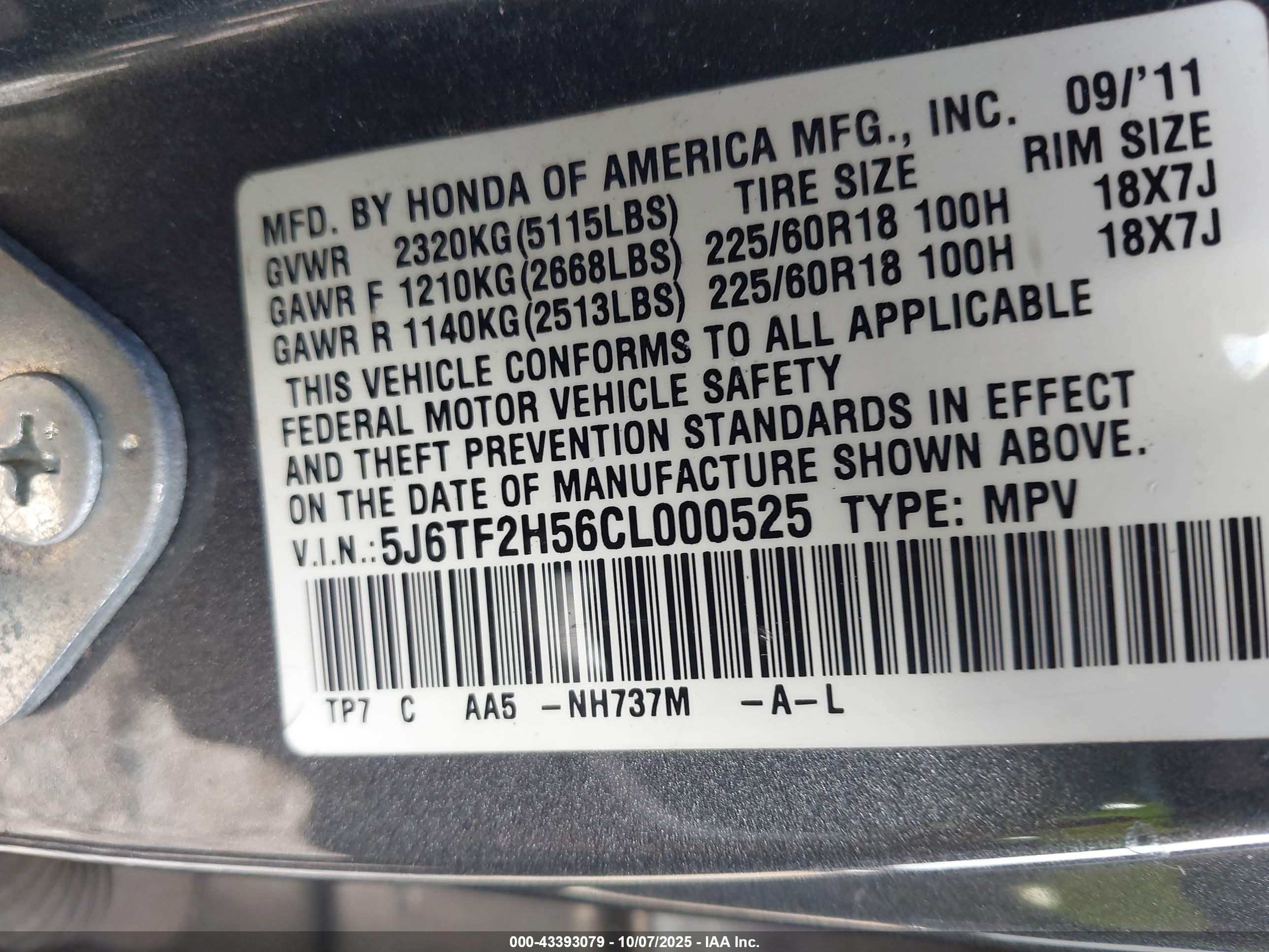 HONDA CROSSTOUR image 9