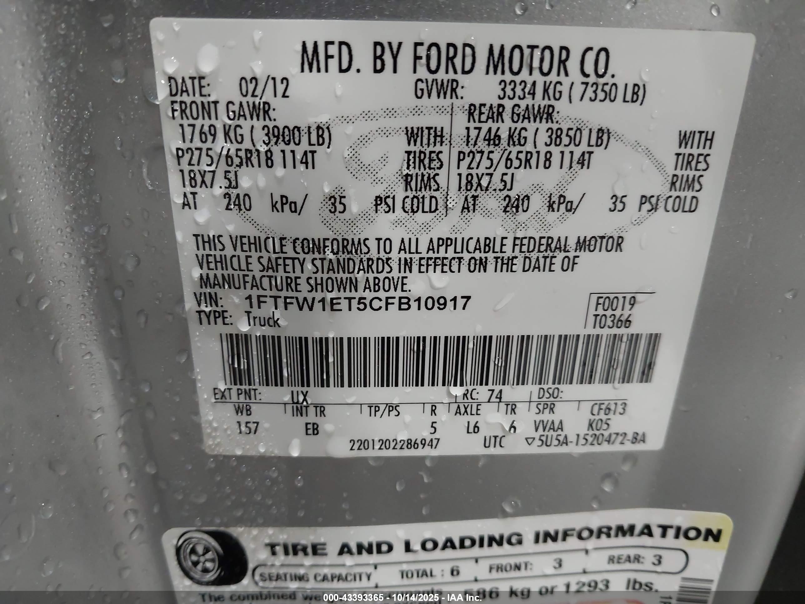 FORD F-150 image 9
