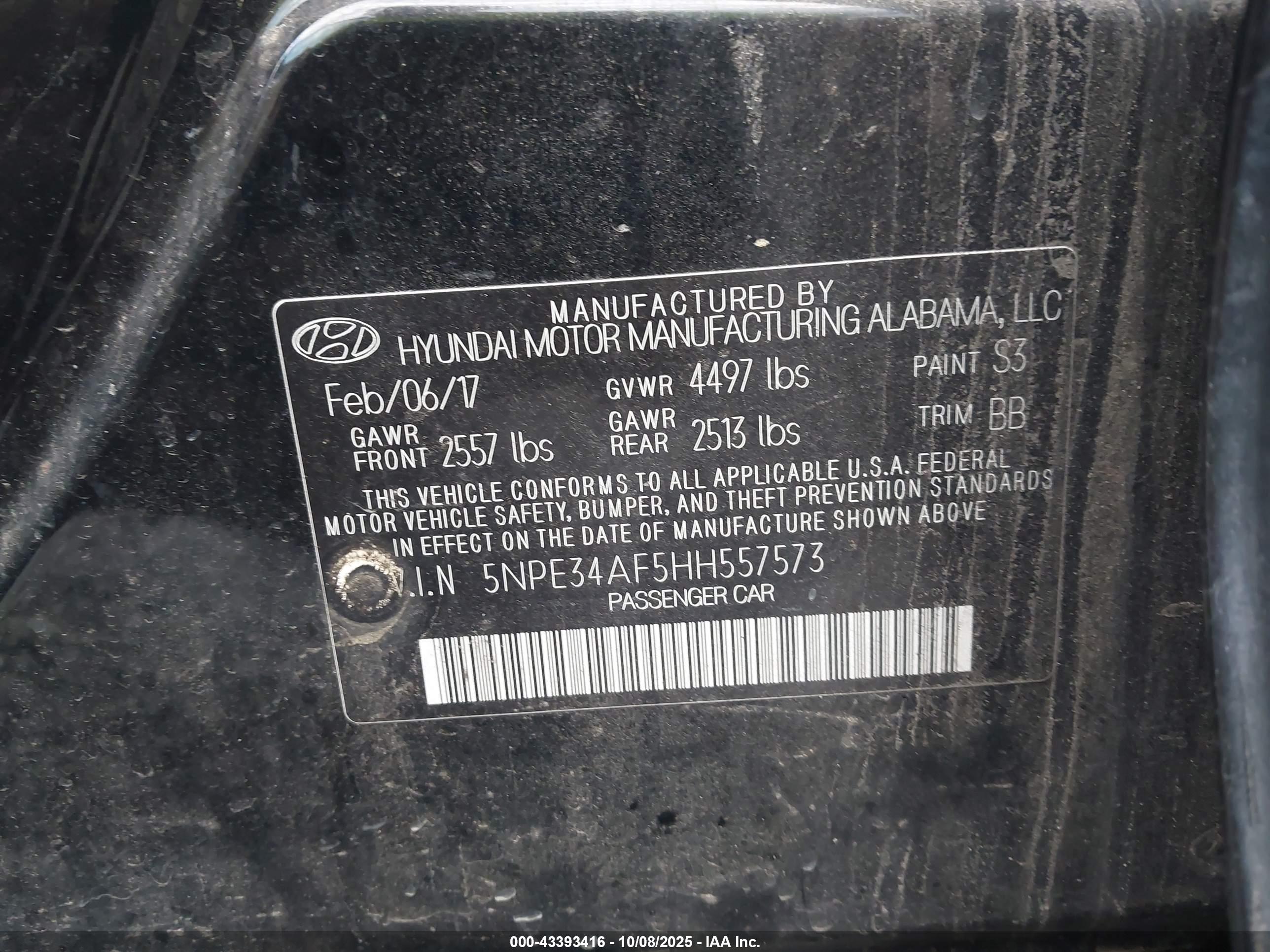 HYUNDAI SONATA image 9