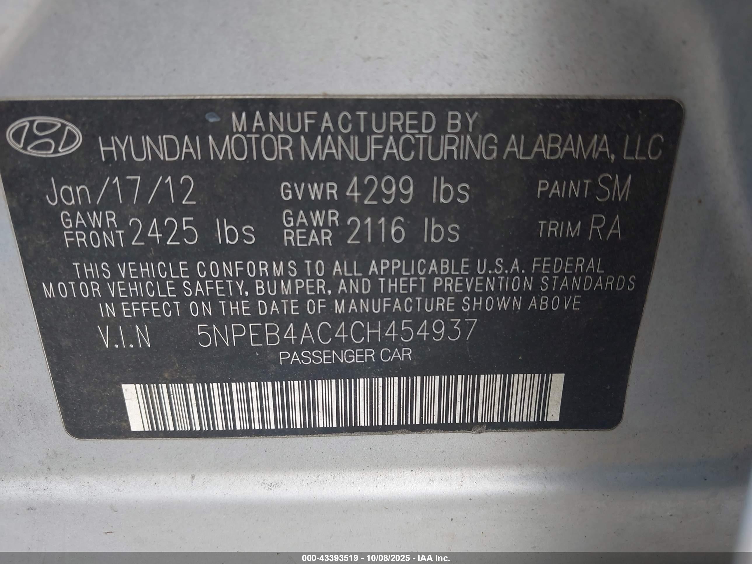 HYUNDAI SONATA image 9