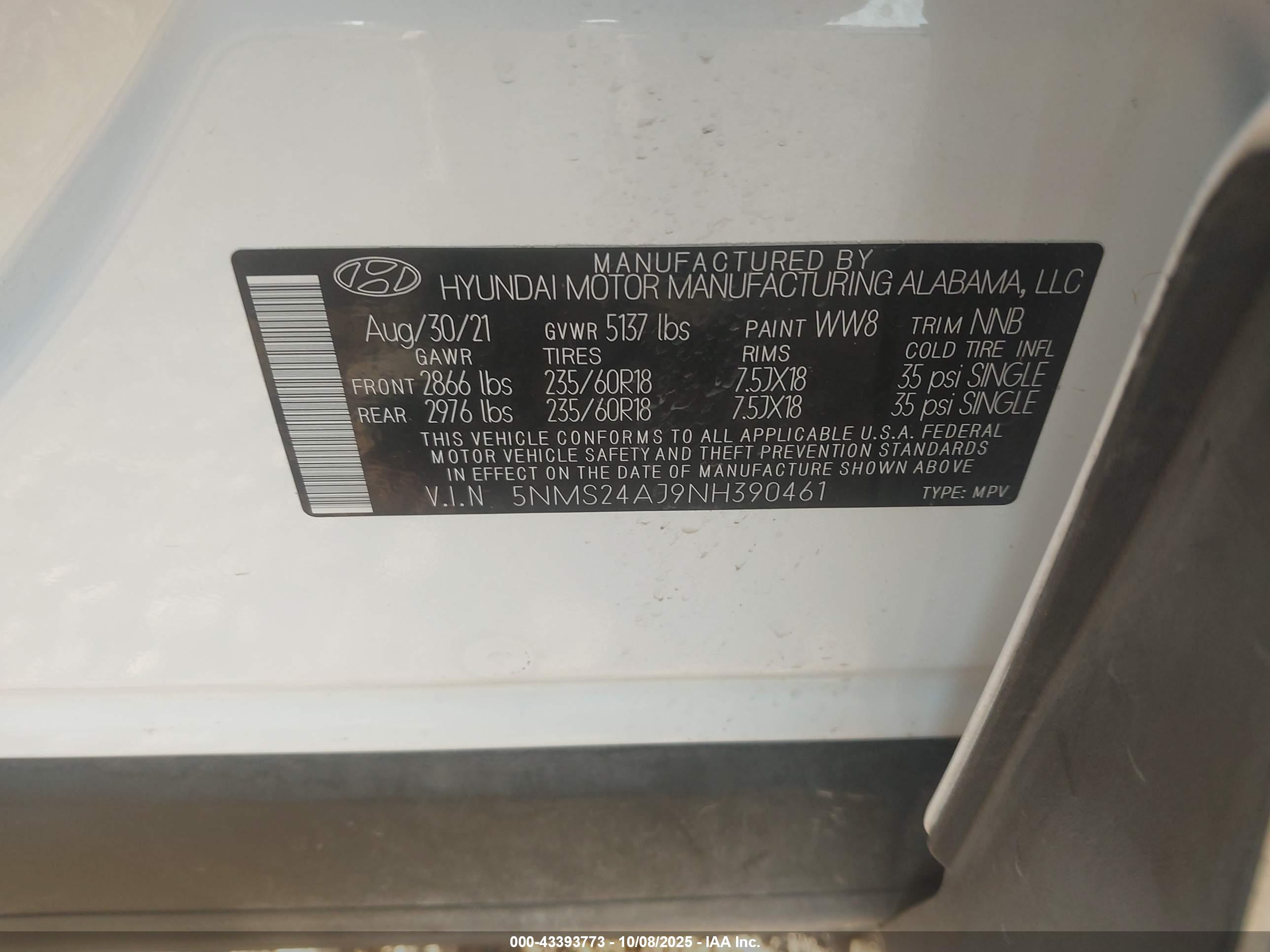 HYUNDAI SANTA image 9
