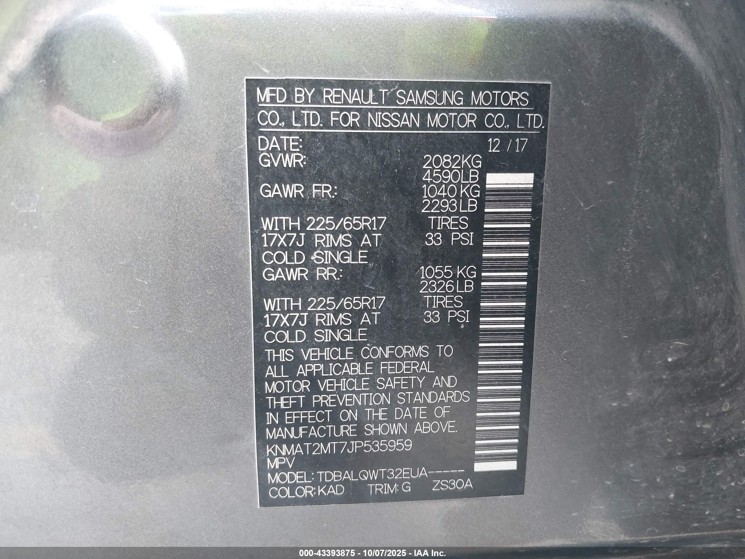 NISSAN ROGUE image 9