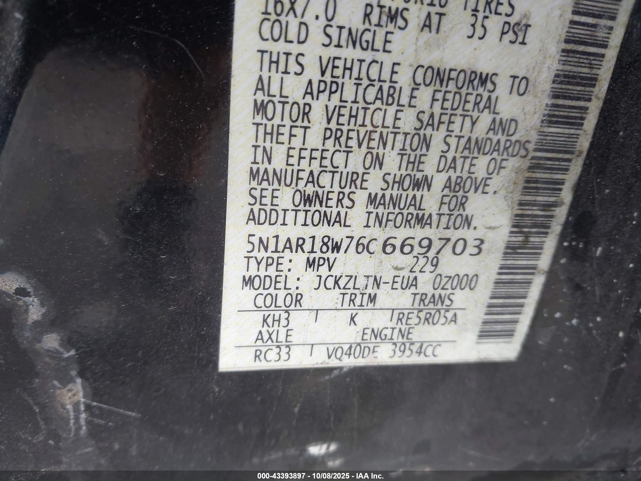 NISSAN PATHFINDER image 9