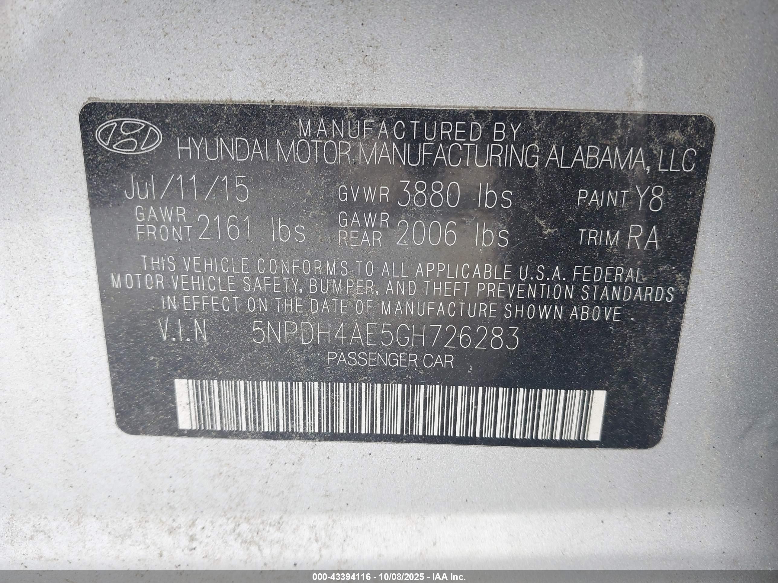 HYUNDAI ELANTRA image 9