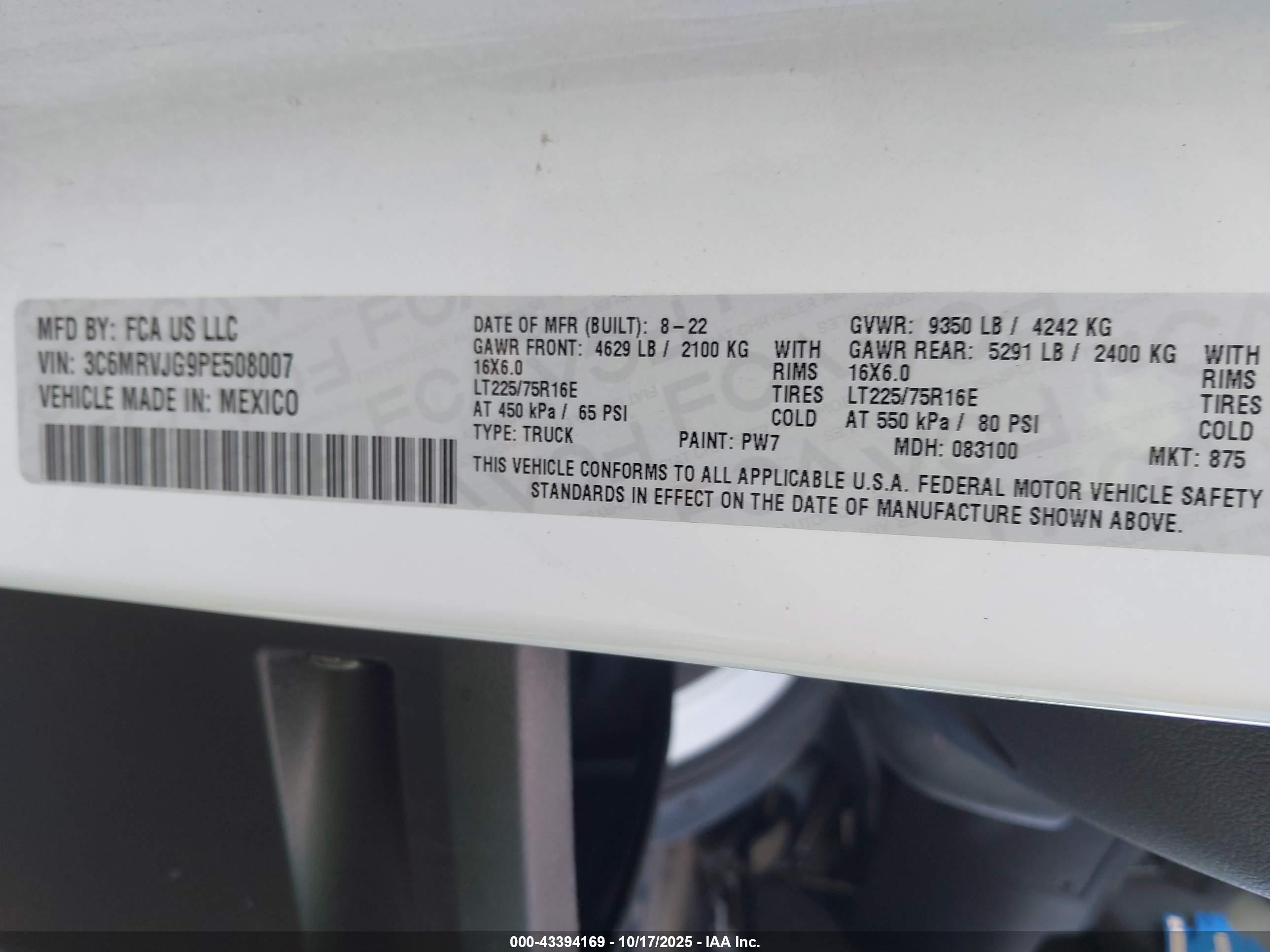 RAM PROMASTER image 9
