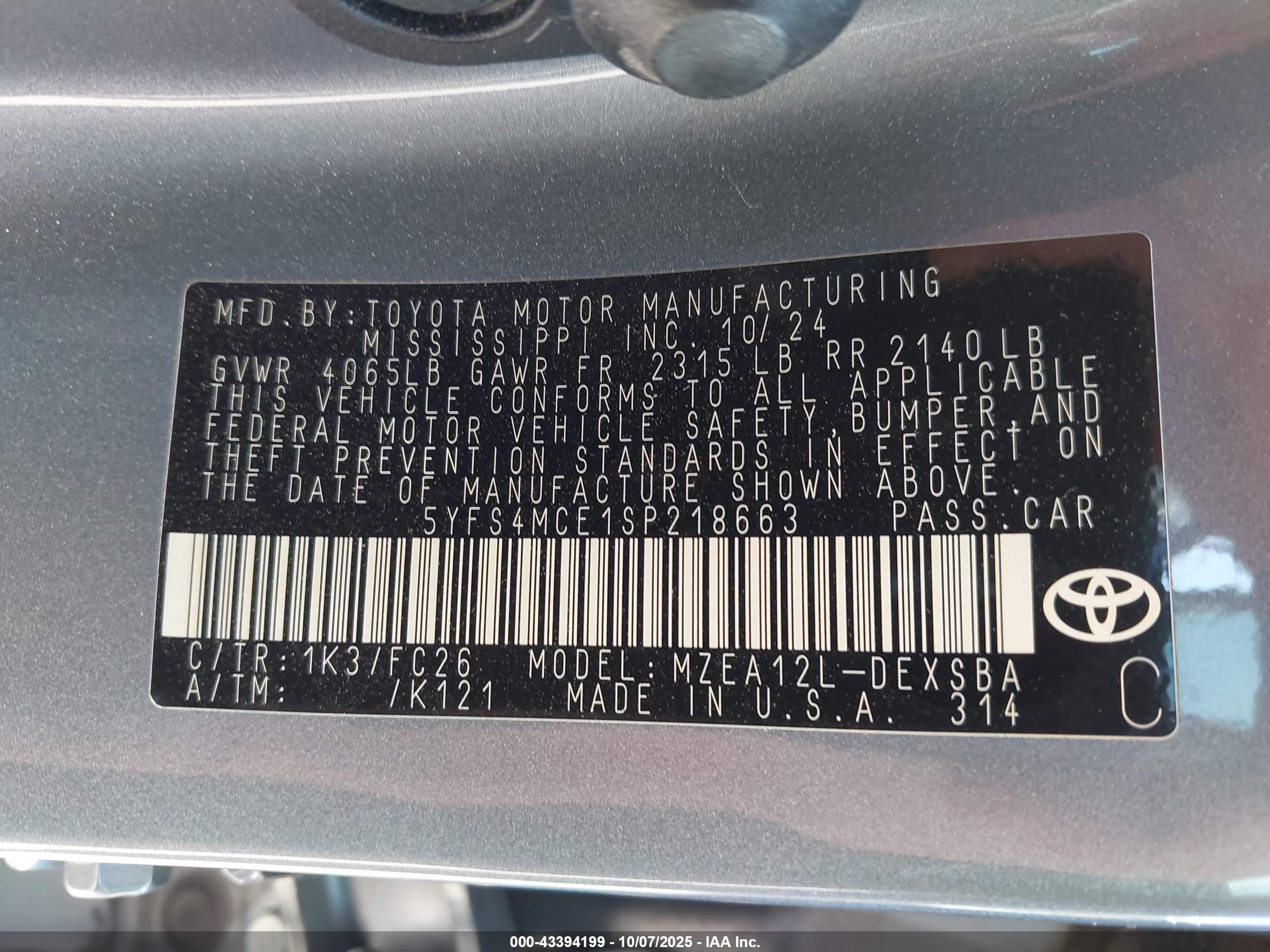 TOYOTA COROLLA image 9