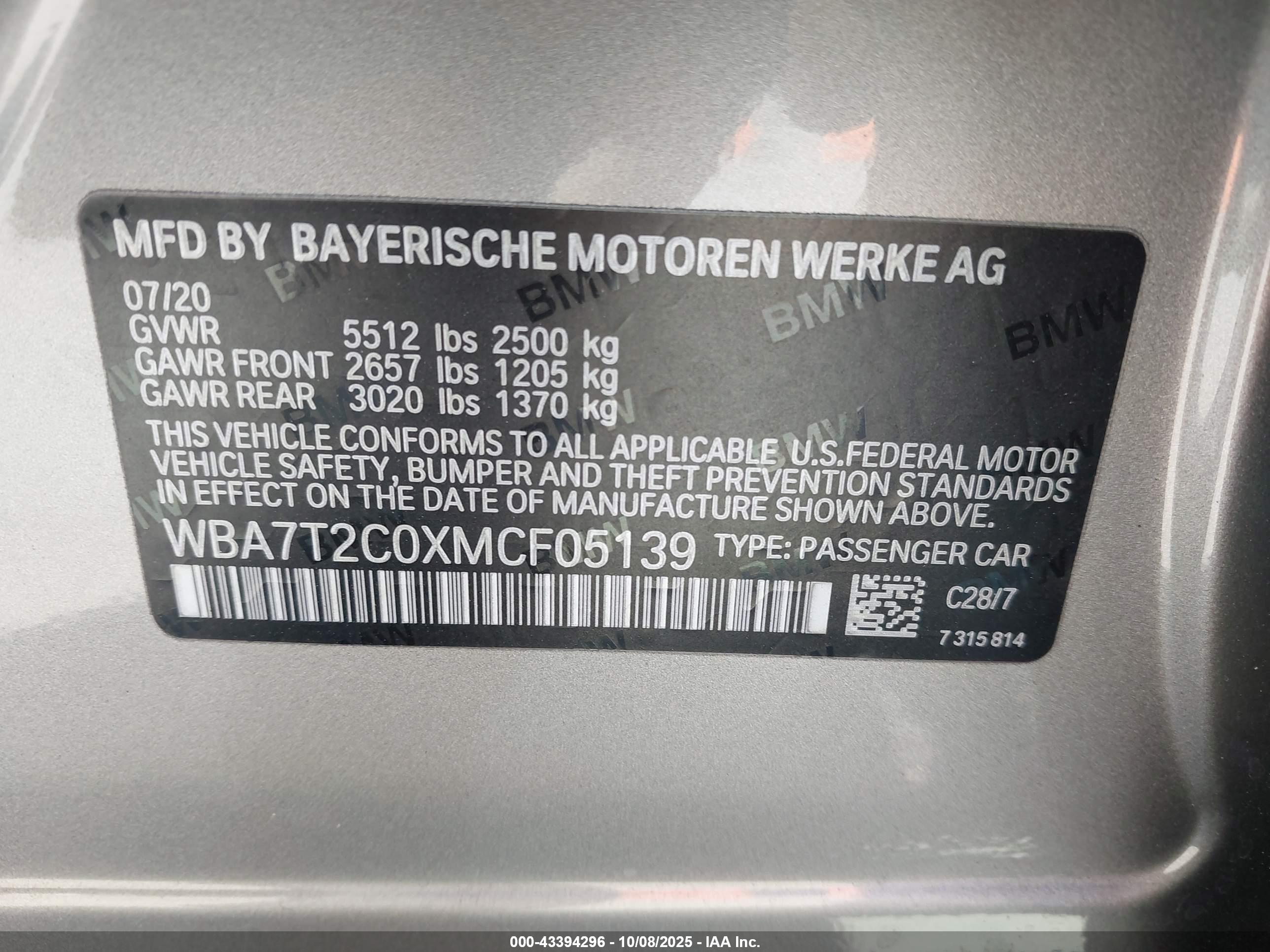 BMW 740I image 9