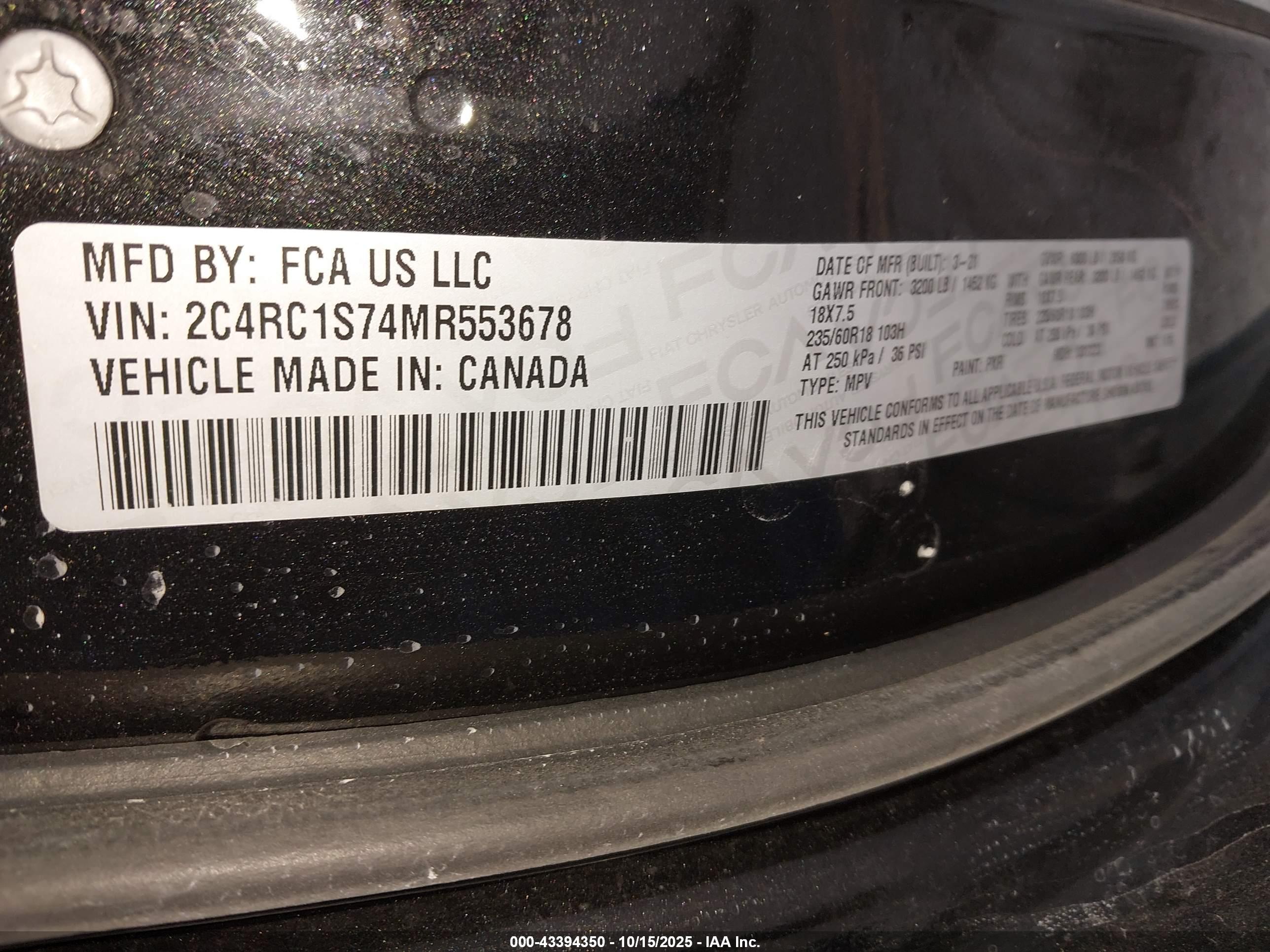 CHRYSLER PACIFICA image 9