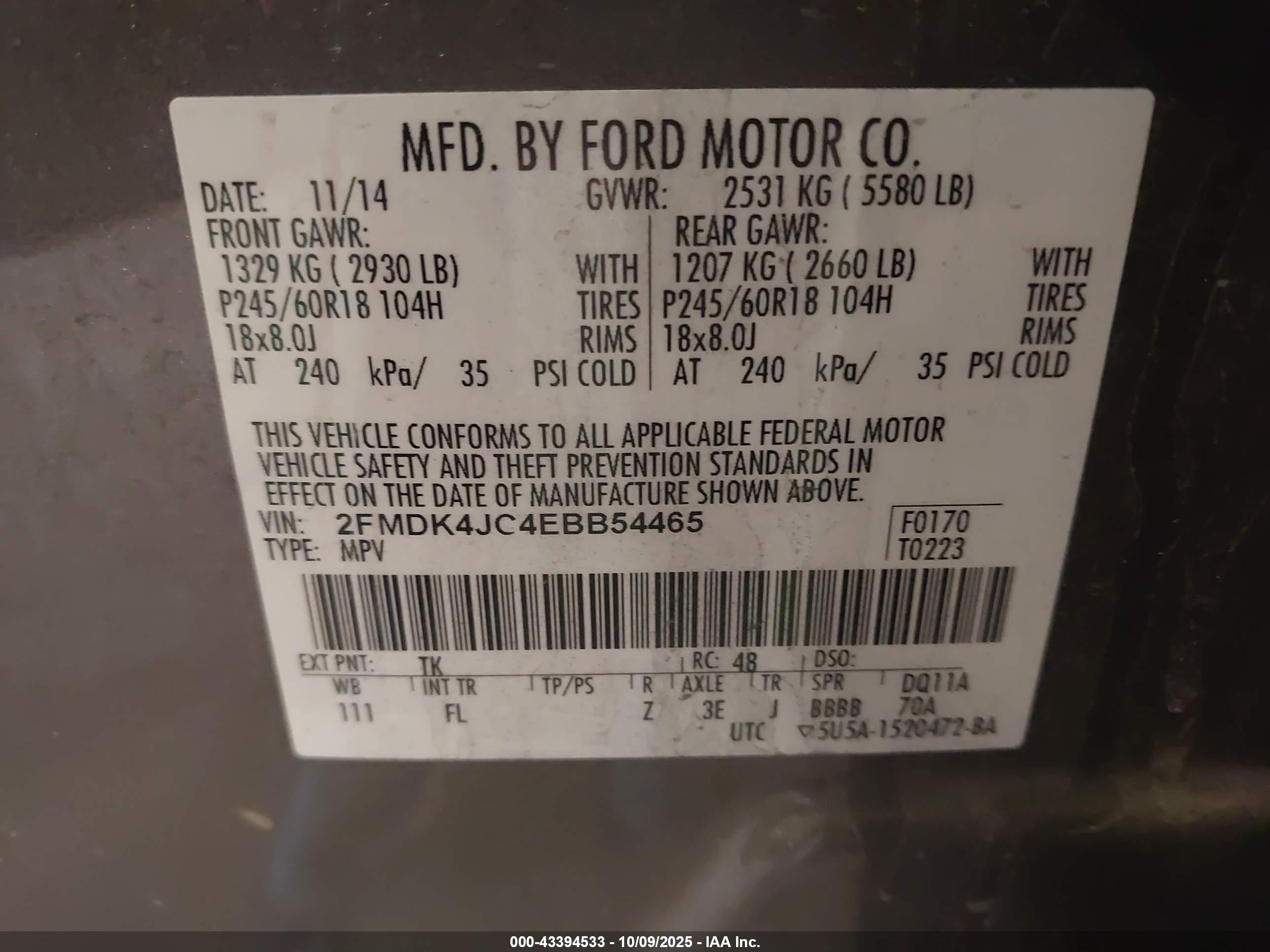 FORD EDGE image 9