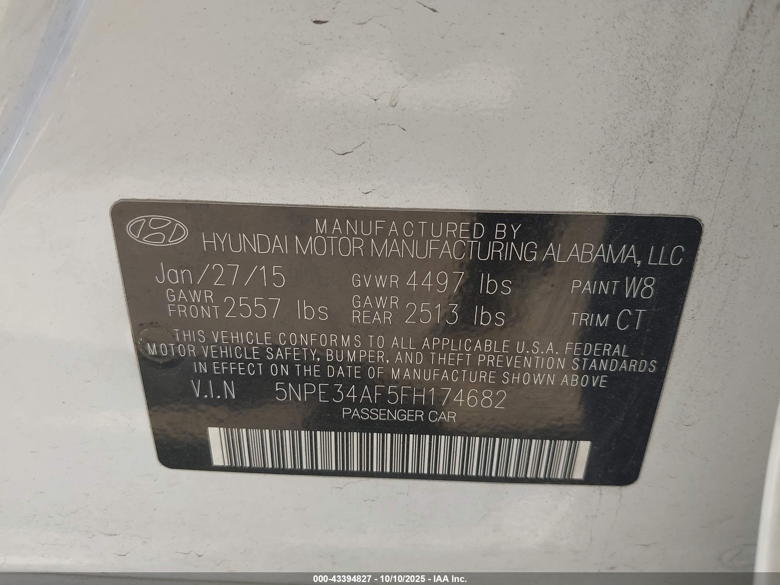 HYUNDAI SONATA image 9