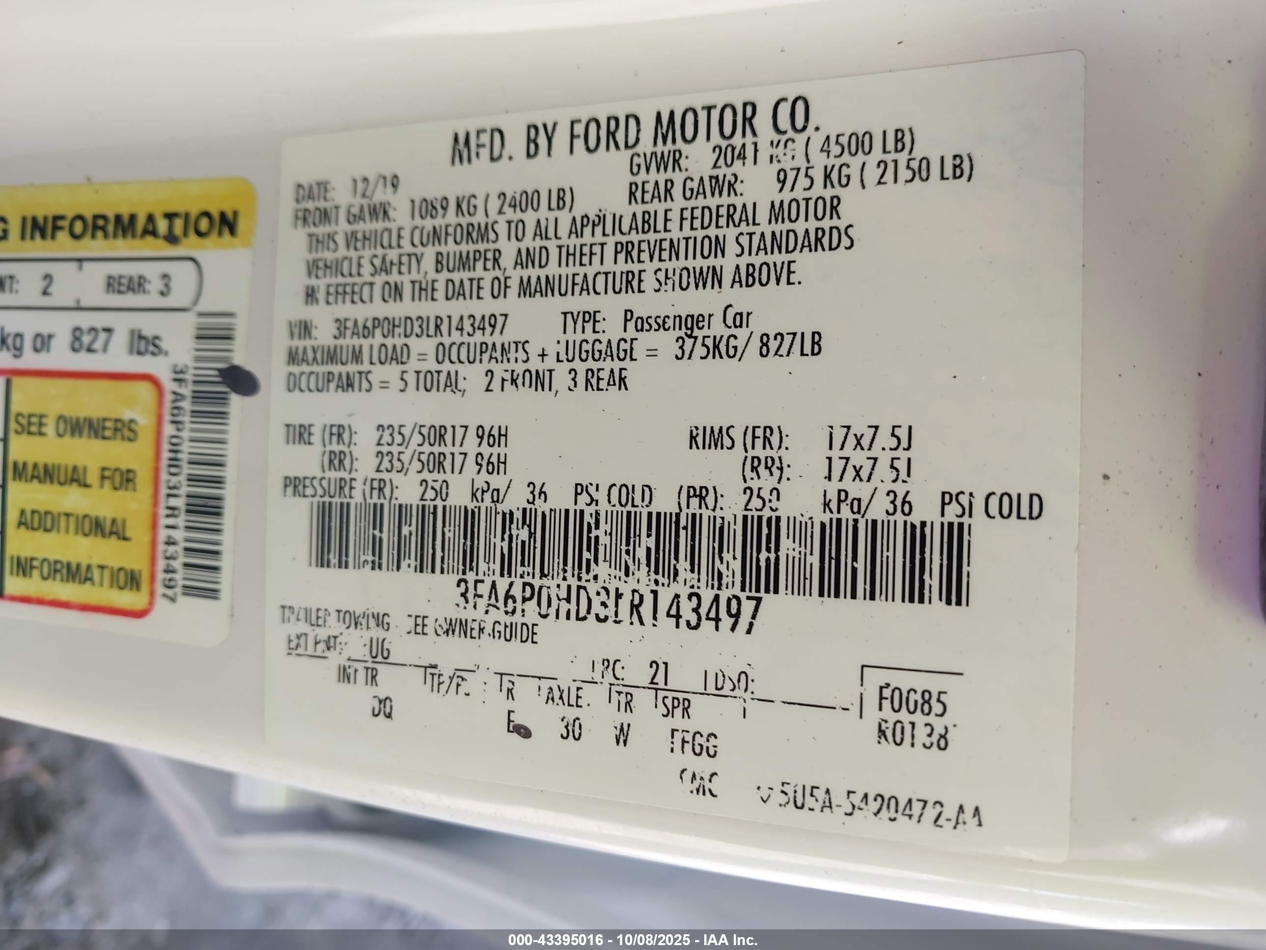 FORD FUSION image 9