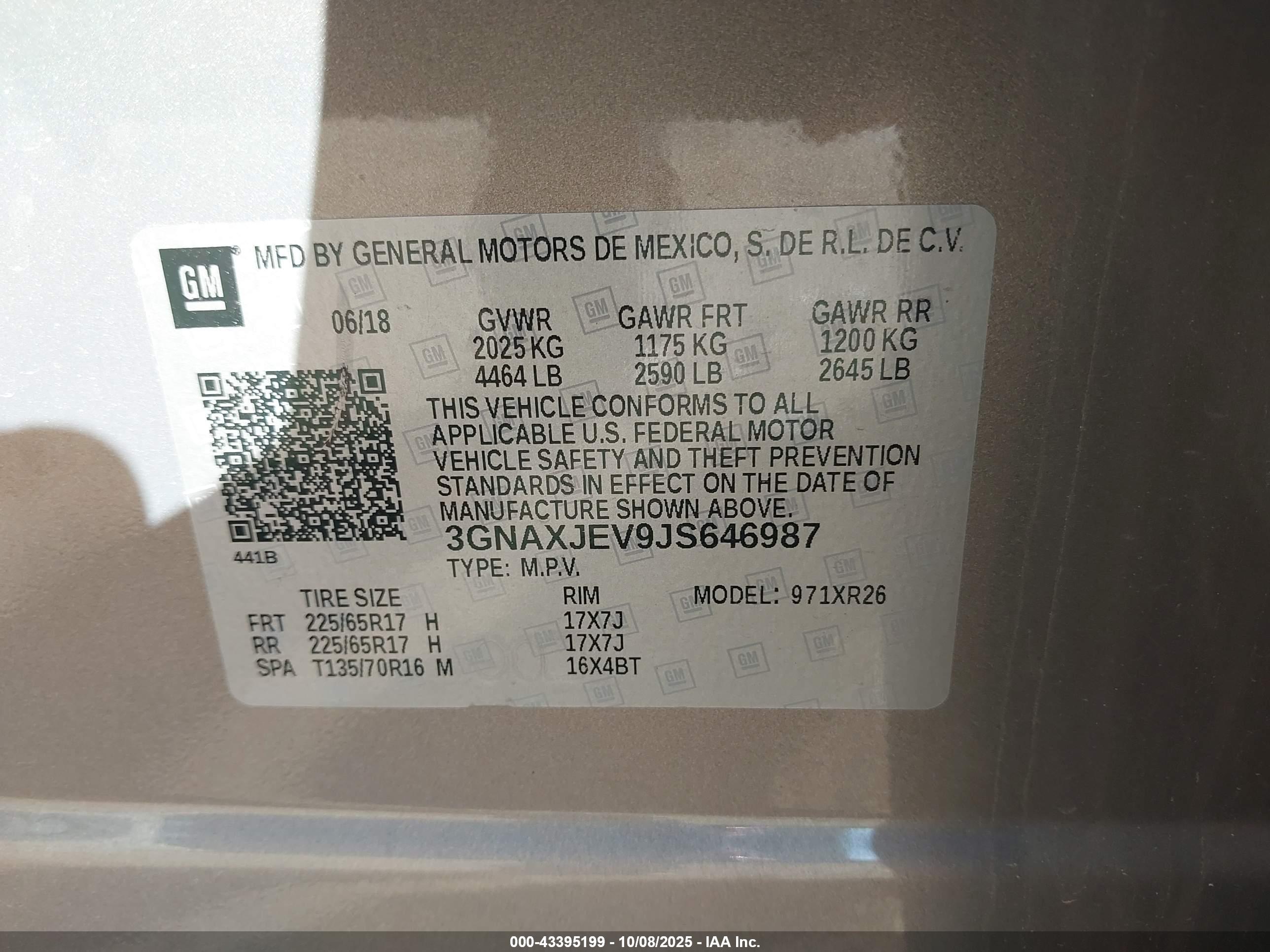CHEVROLET EQUINOX image 9