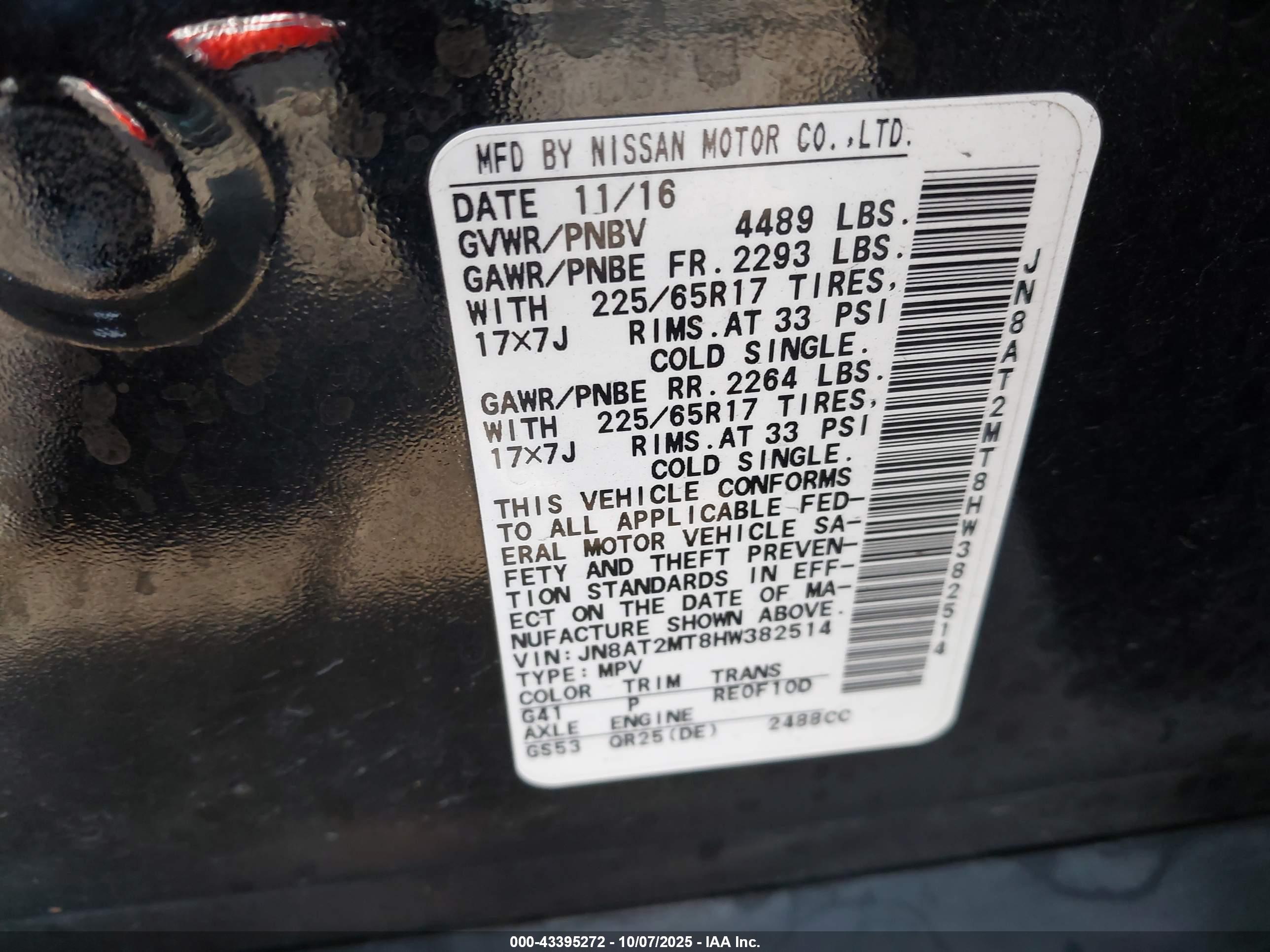 NISSAN ROGUE image 9