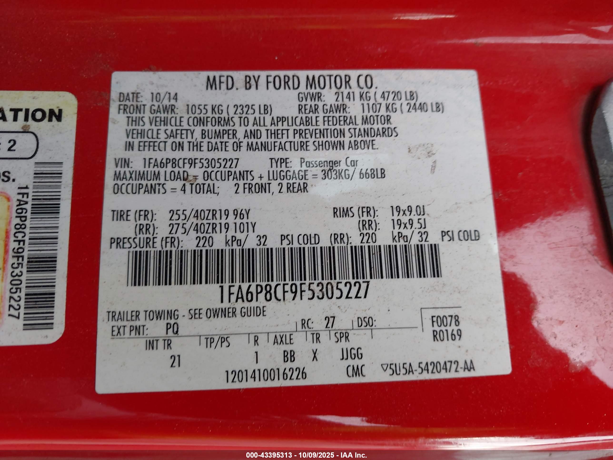 FORD MUSTANG image 9