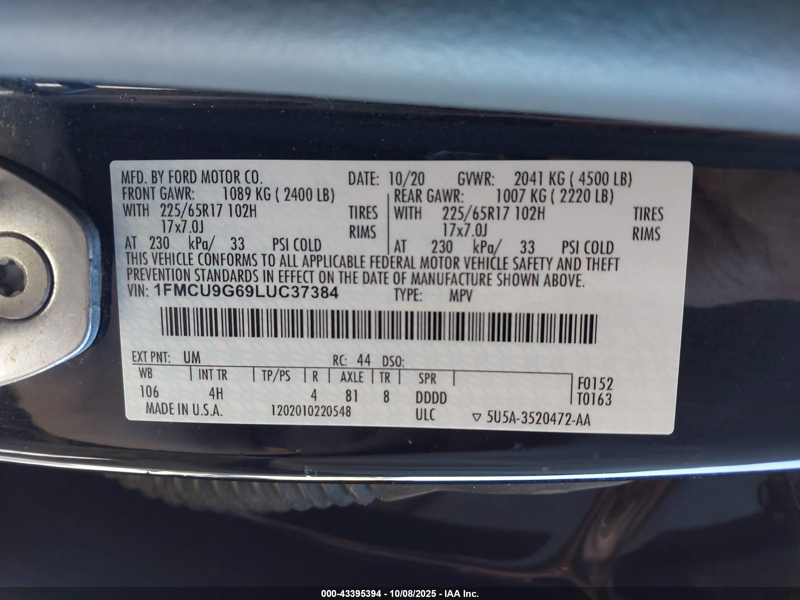 FORD ESCAPE image 9