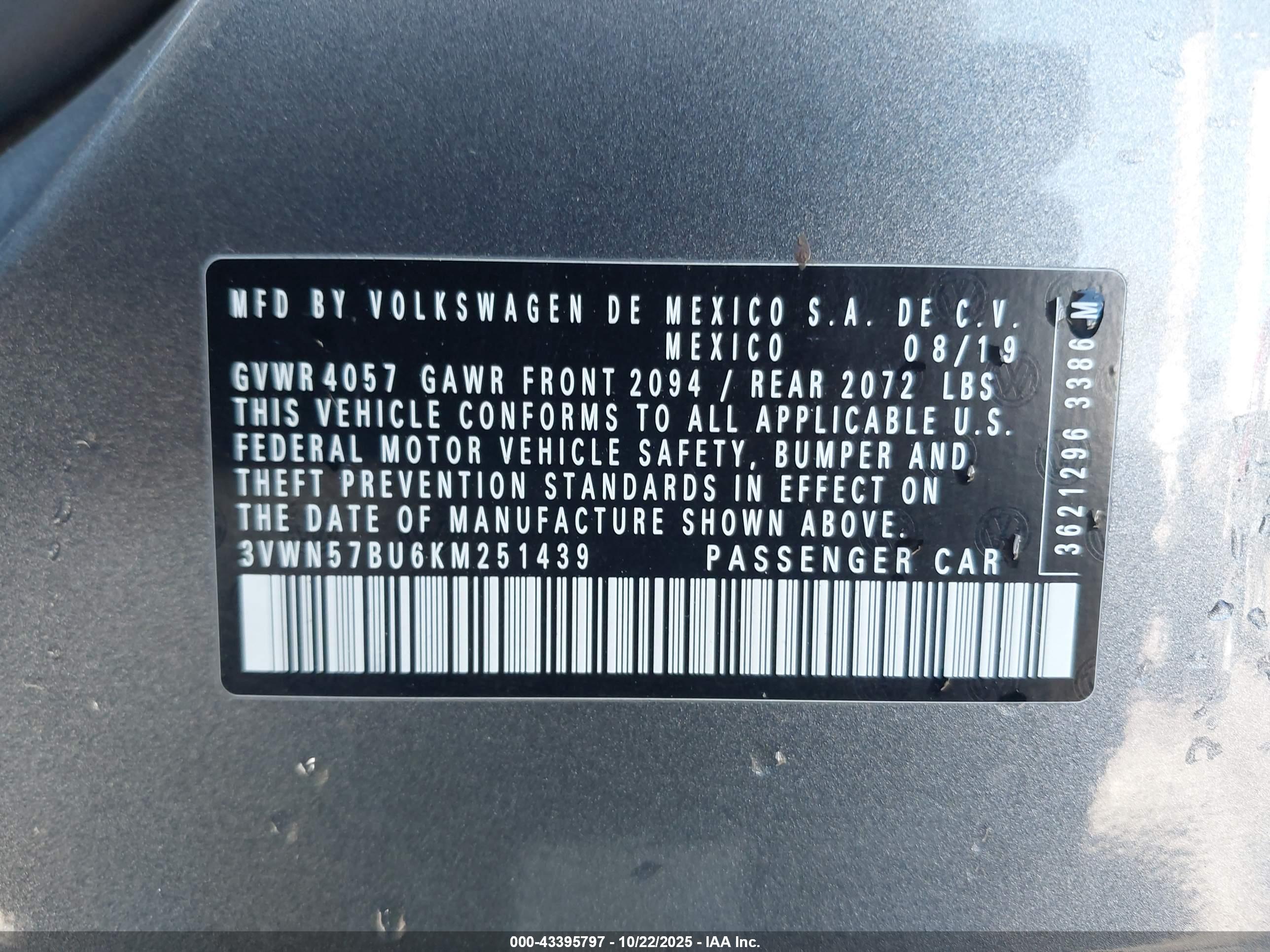 VOLKSWAGEN JETTA image 9