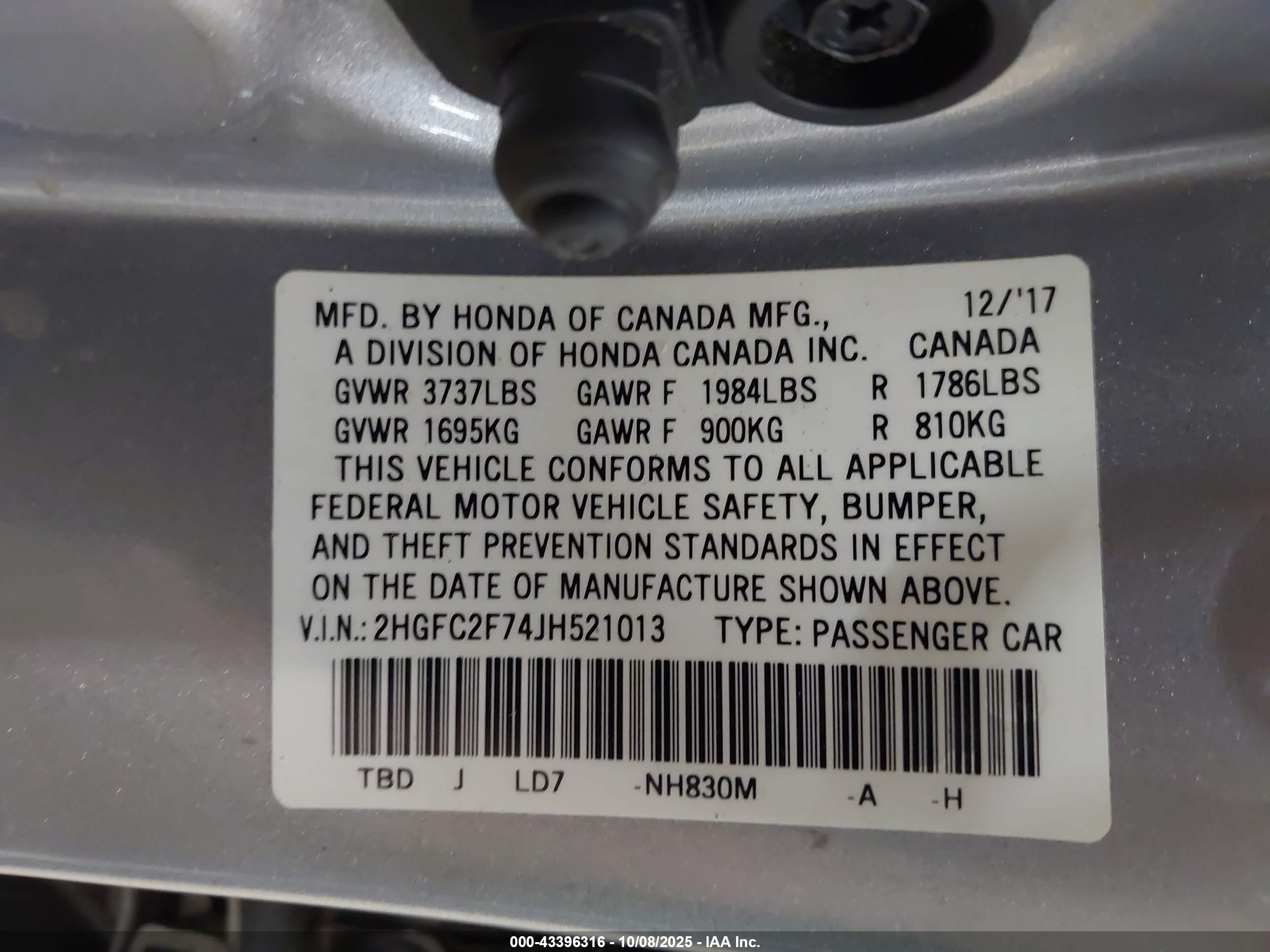 HONDA CIVIC image 9