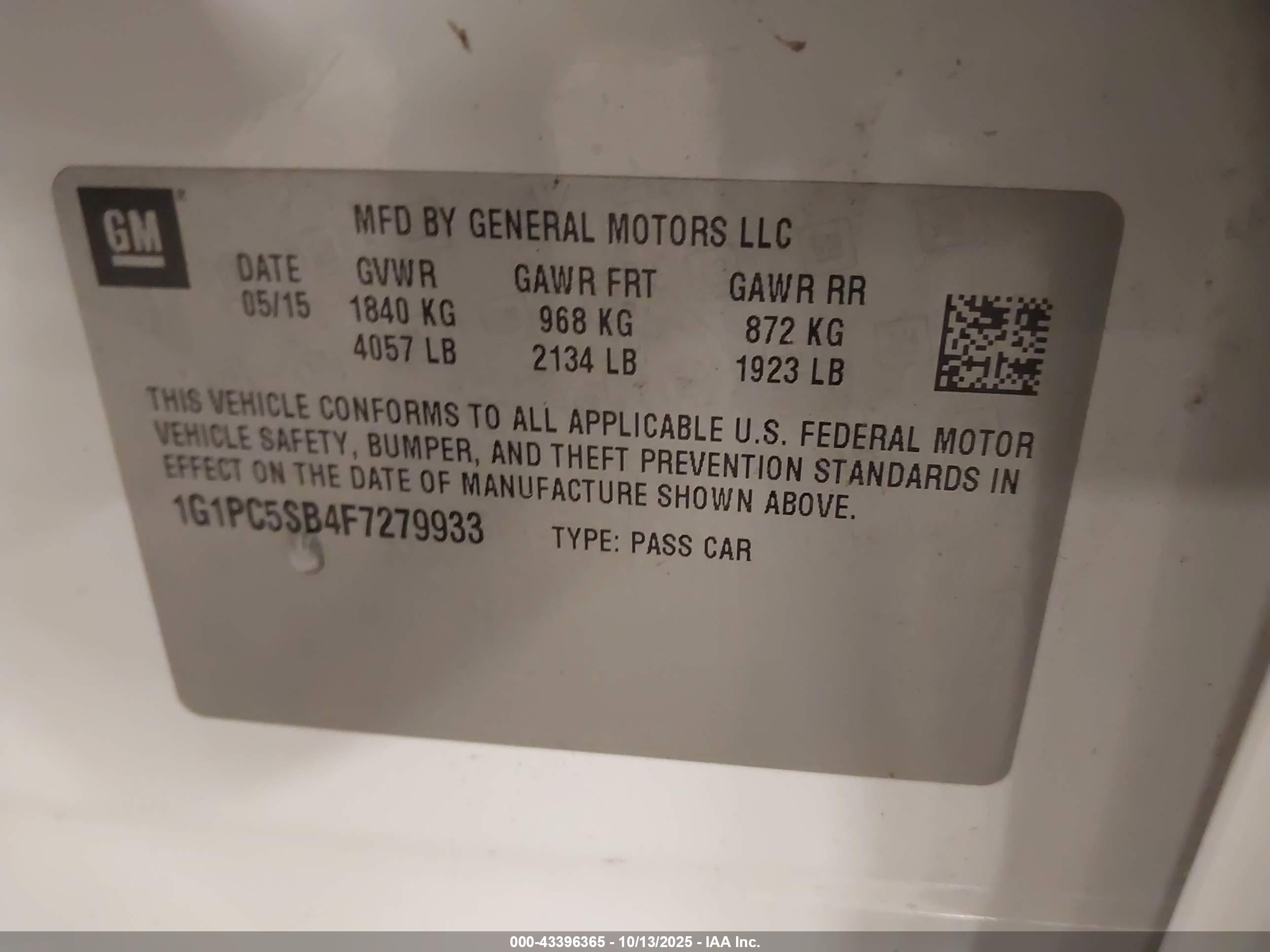 CHEVROLET CRUZE image 9