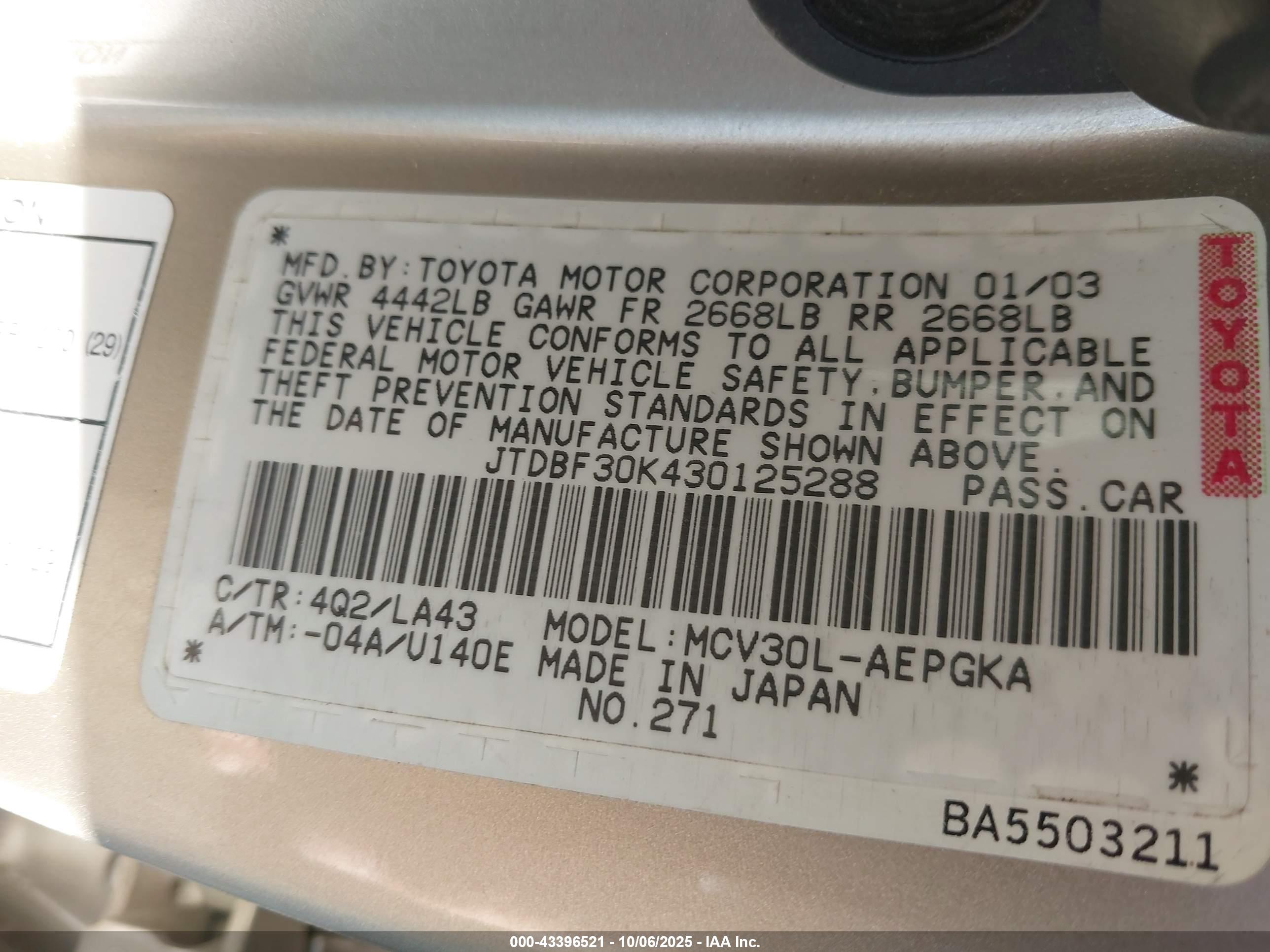 TOYOTA CAMRY image 9