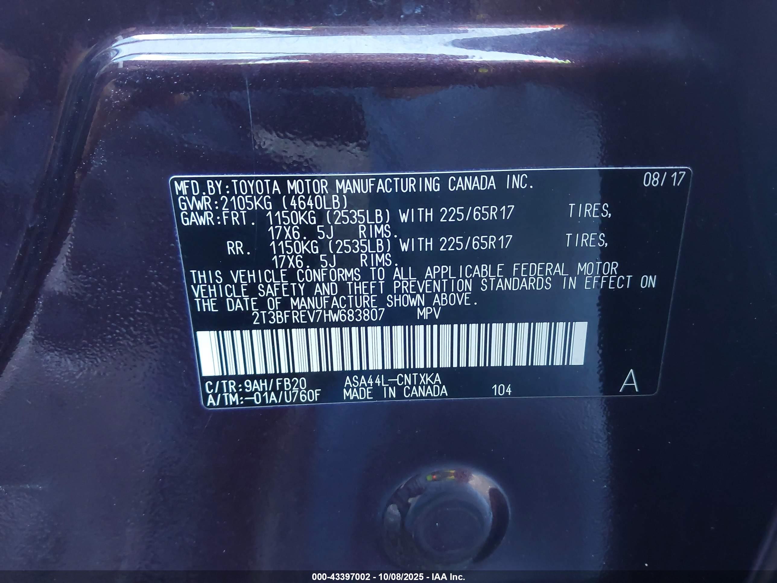 TOYOTA RAV4 image 9
