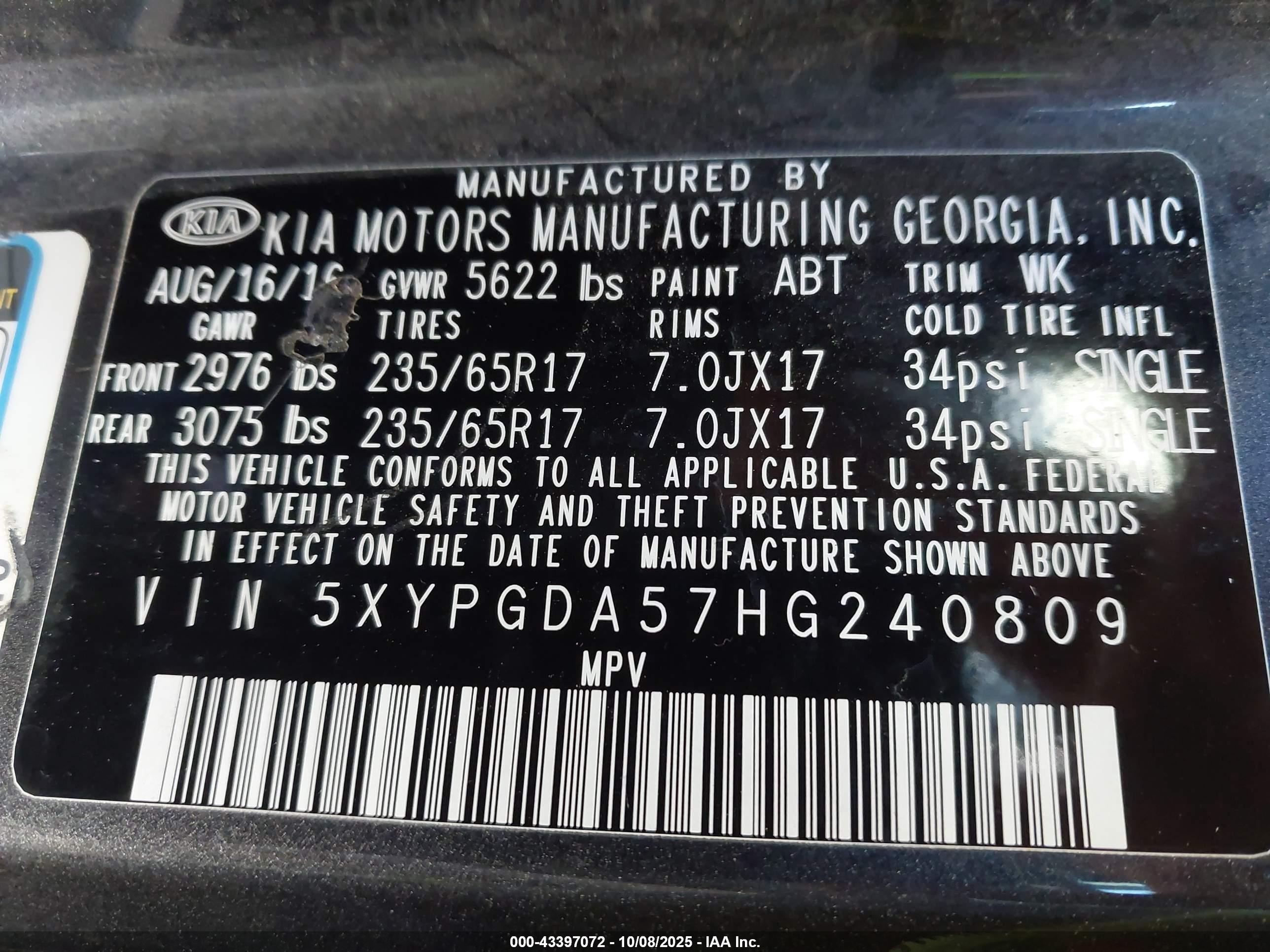 KIA SORENTO image 9