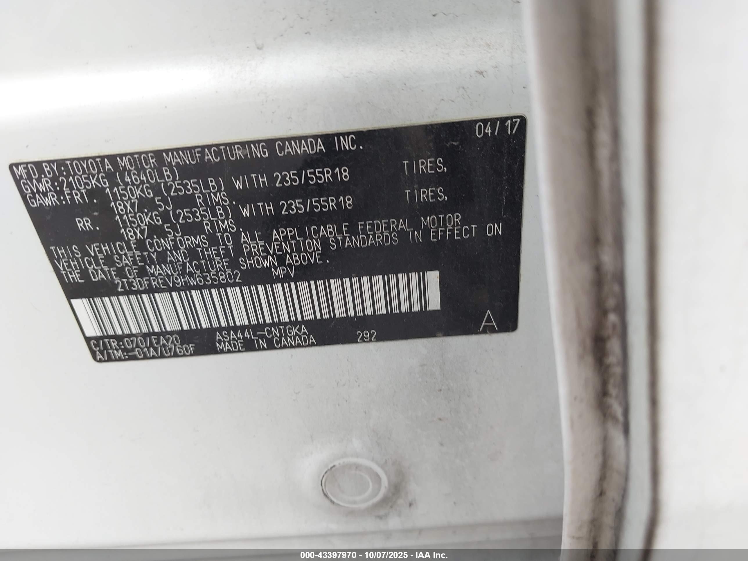 TOYOTA RAV4 image 9
